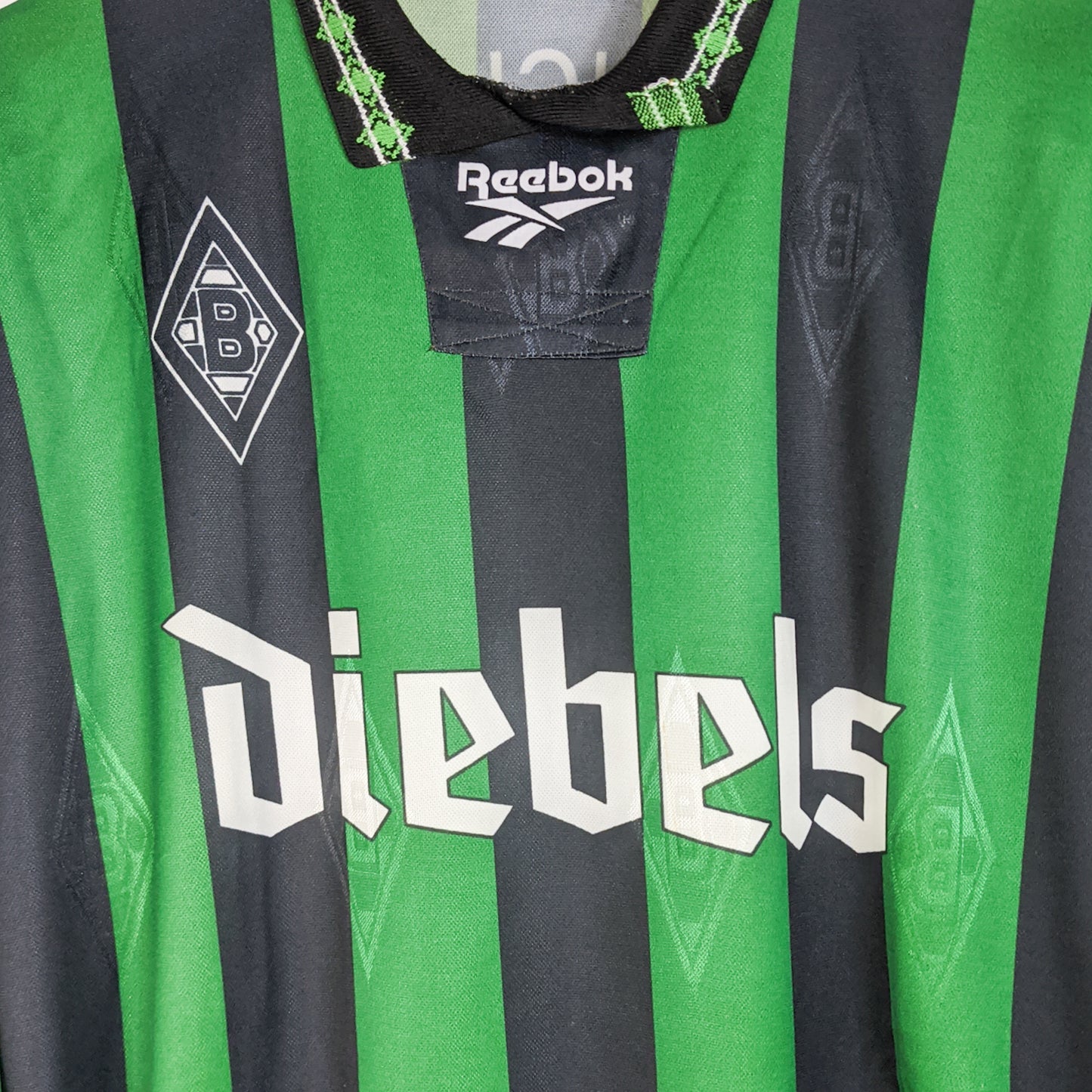 Original Borussia Monchengladbach 1995/96 Home - Effenberg #10 Size M (Long Sleeve)