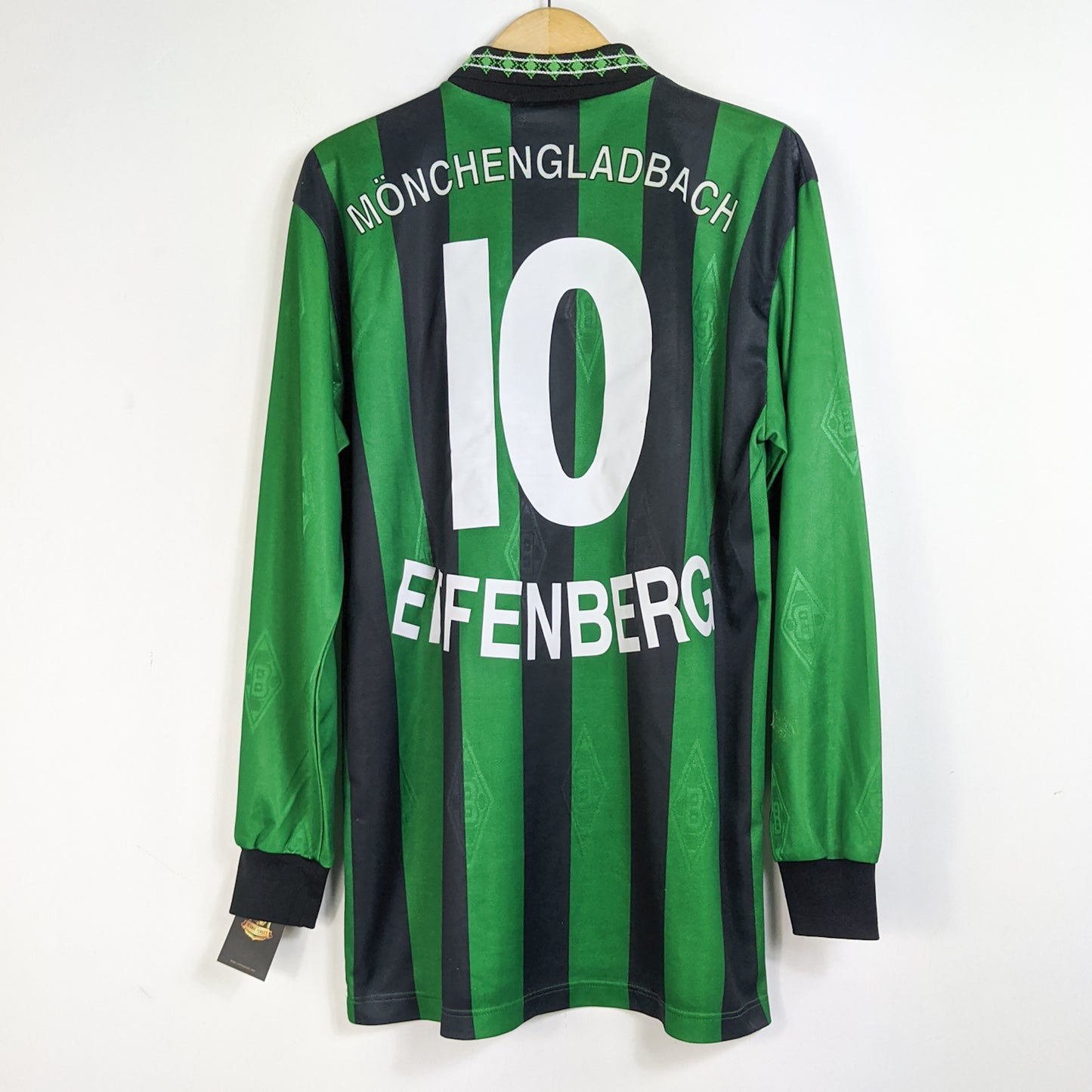 Original Borussia Monchengladbach 1995/96 Home - Effenberg #10 Size M (Long Sleeve)