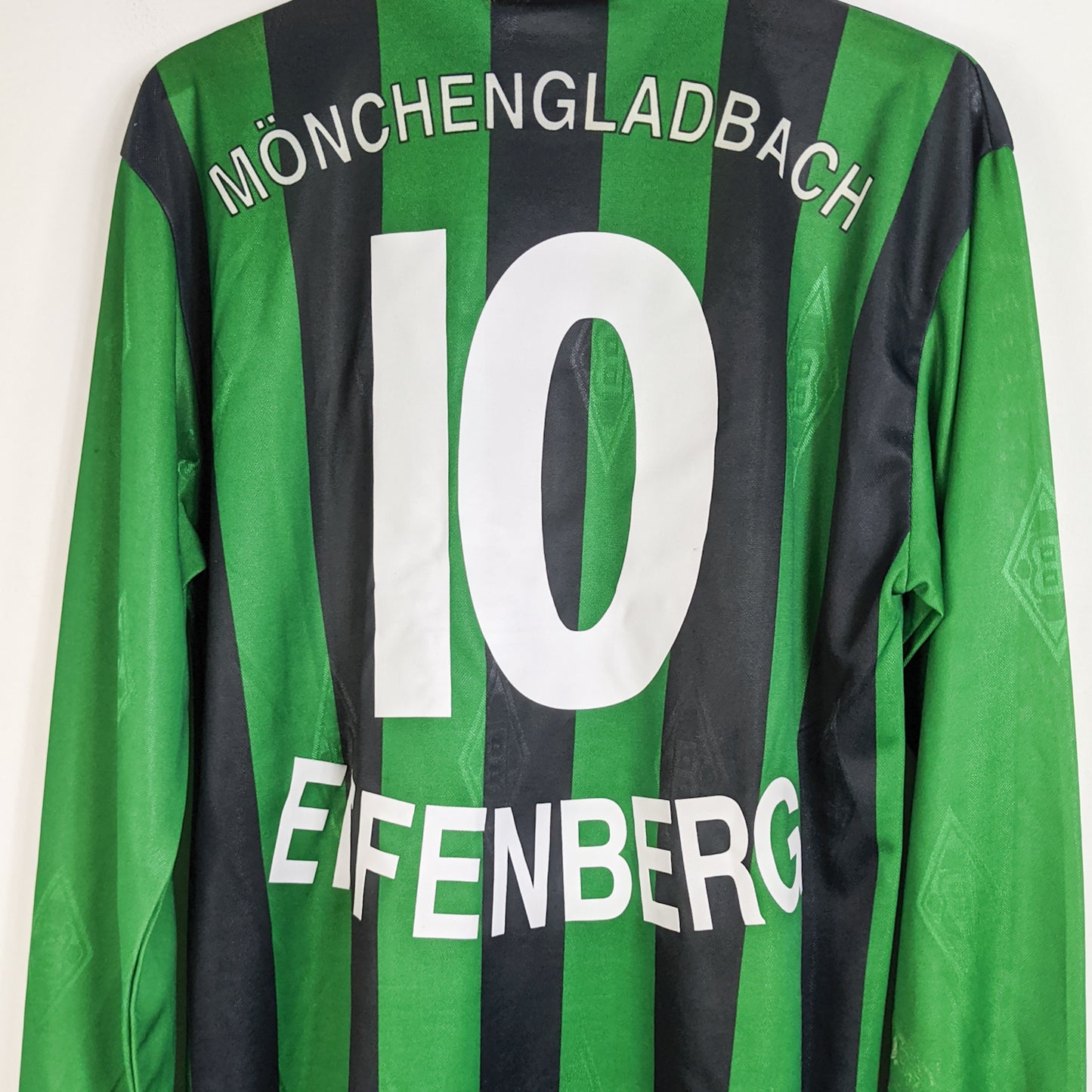 Original Borussia Monchengladbach 1995/96 Home - Effenberg #10 Size M (Long Sleeve)