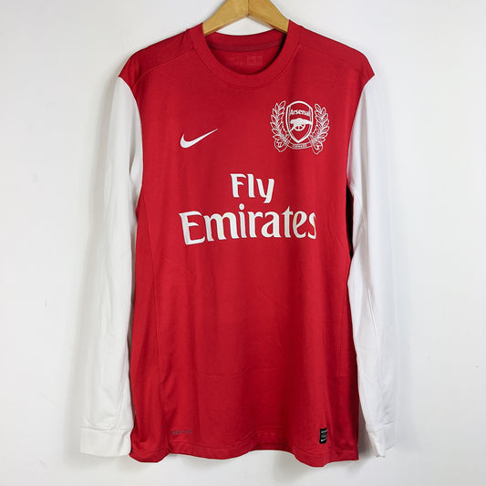 Original Arsenal 2011/12 Home - Henry #12 Size L (Long Sleeve)
