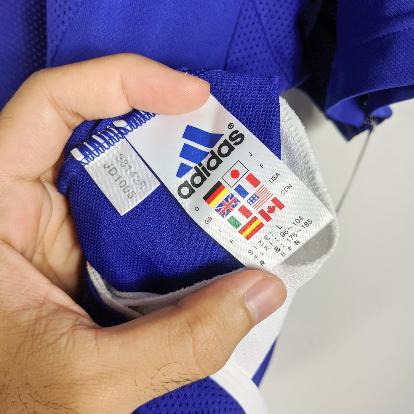 Original Japan 2002/04 Home - Nakata #7 Size fit M (Player Issue)