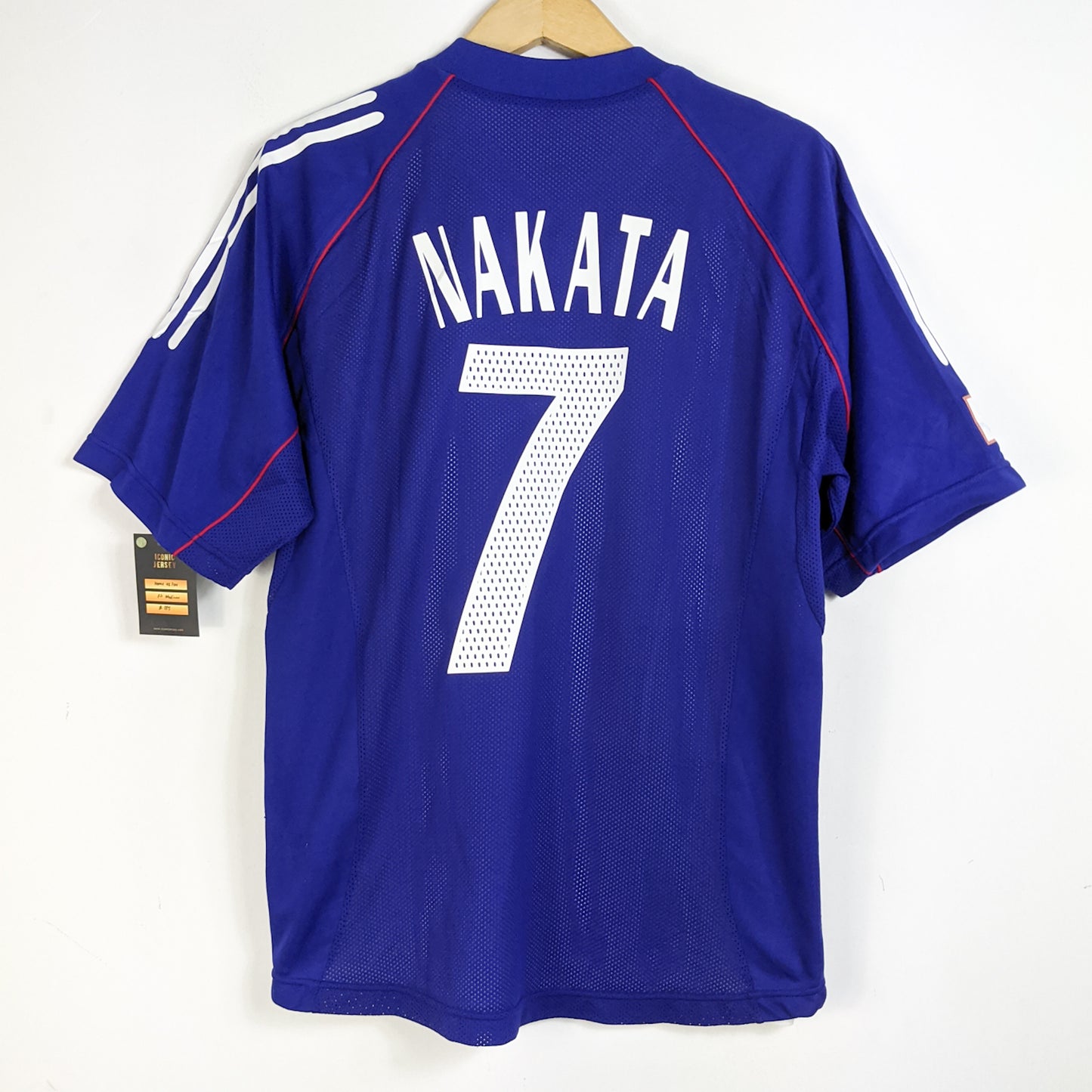 Original Japan 2002/04 Home - Nakata #7 Size fit M (Player Issue)