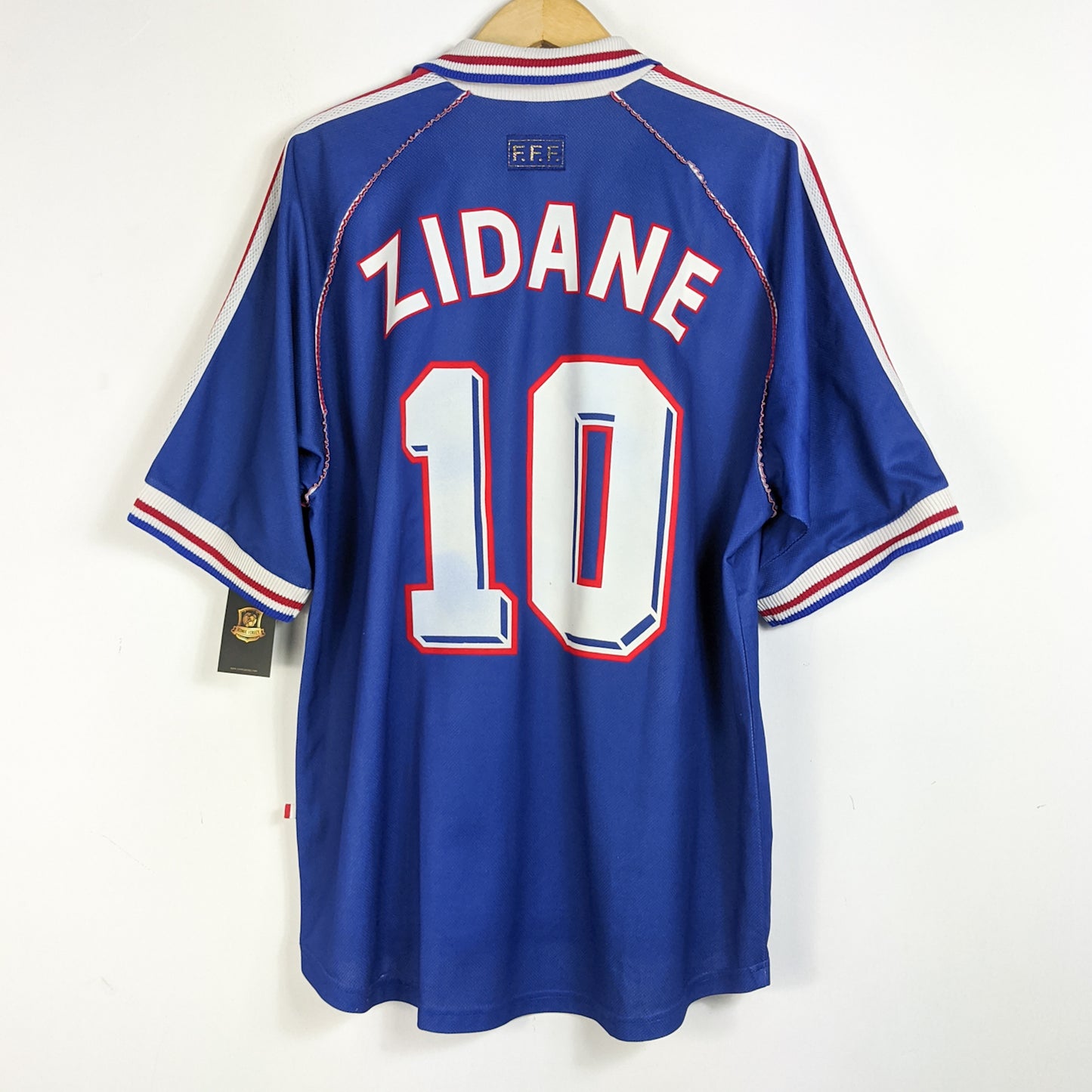 Original France 1998 Home - Zidane #10 Size XL