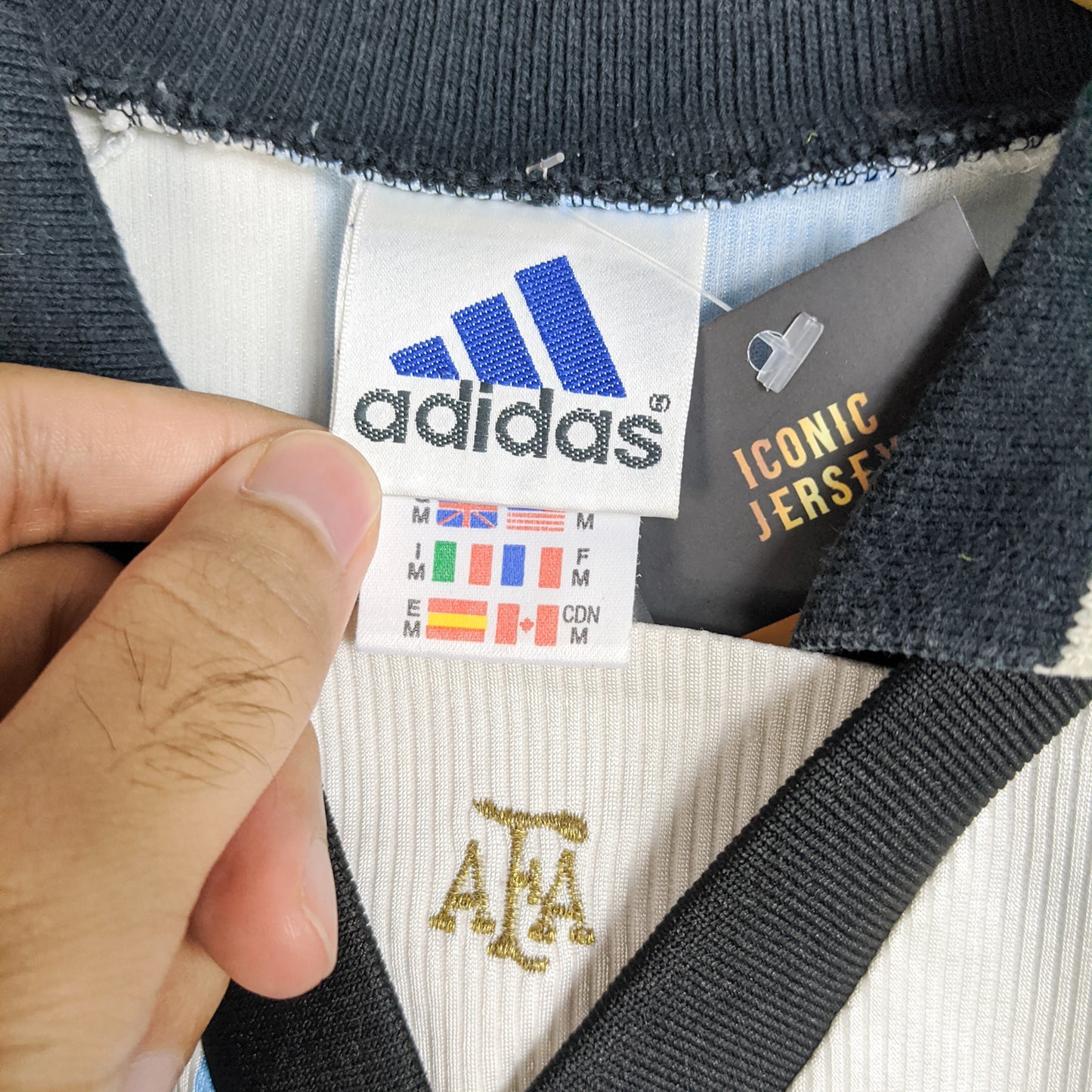 Original Argentina 1998 Home - Batistuta #9 Size M fit L (Long Sleeve)