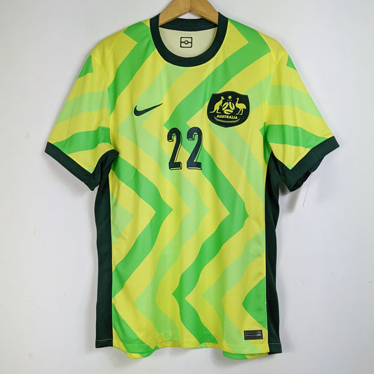 Original Australia 2025/26 Home - Irvine #22 Size XL