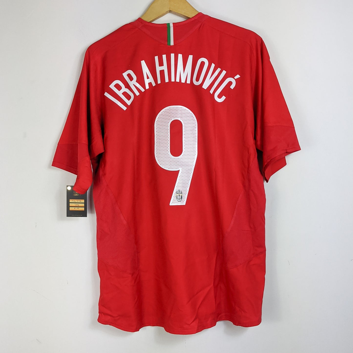 Original Juventus 2005/06 Away - Ibrahimovic #9 Size L