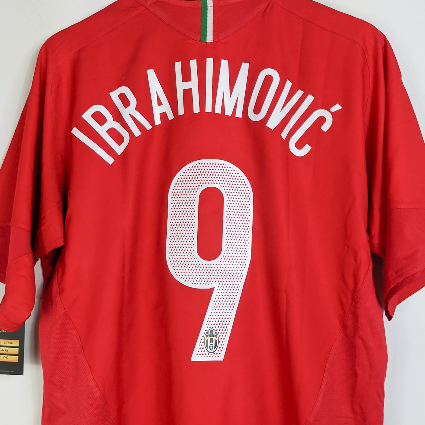 Original Juventus 2005/06 Away - Ibrahimovic #9 Size L