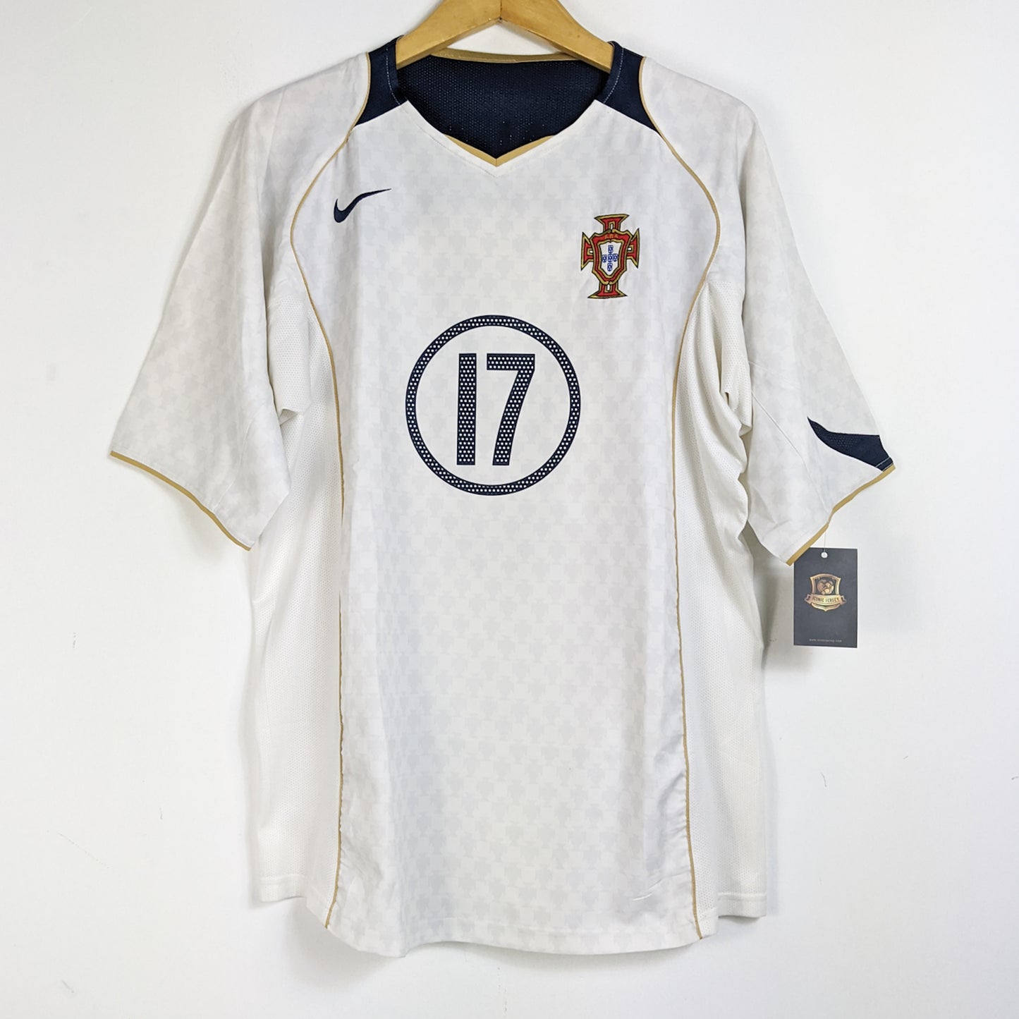 Original Portugal 2004/06 Away - Ronaldo #17 Size L