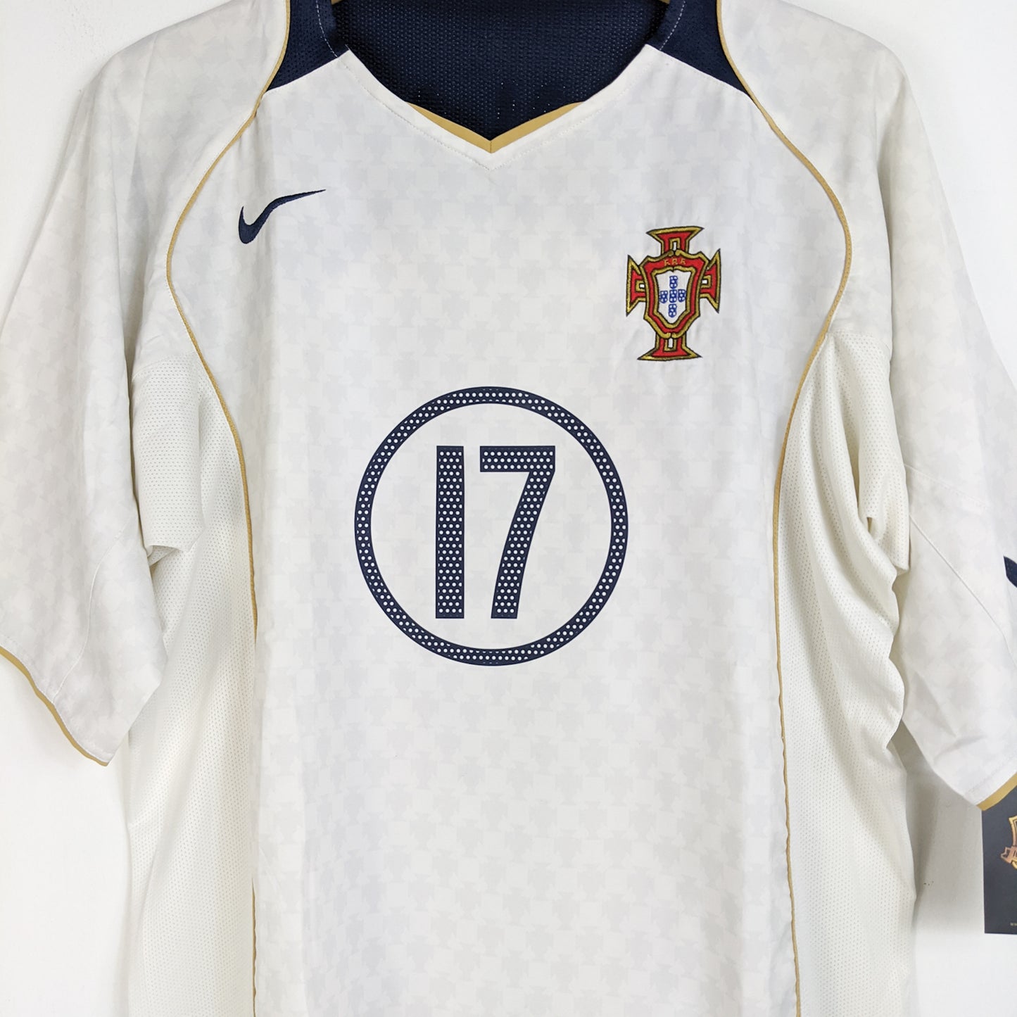 Original Portugal 2004/06 Away - Ronaldo #17 Size L