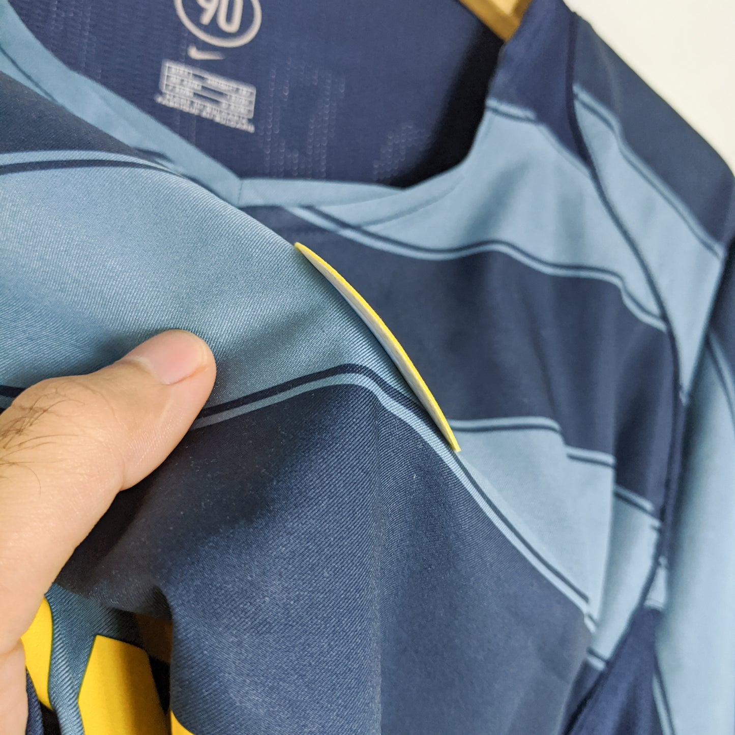 Original Inter Milan 2004/05 Third - Adriano #10 Size L