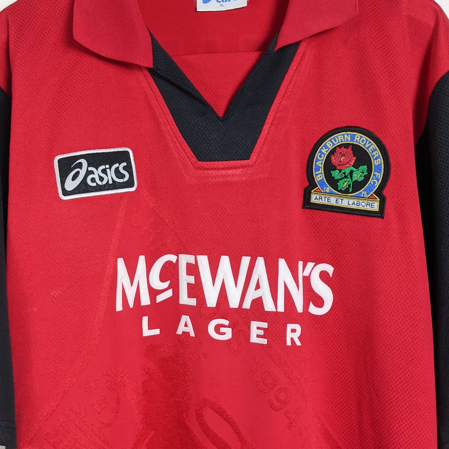Original Blackburn Rovers 1995/96 Away - Shearer #9 Size XL
