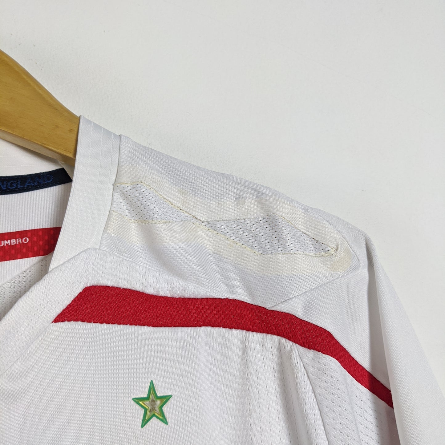 Original England 2008 Home - Beckham #7 Size M