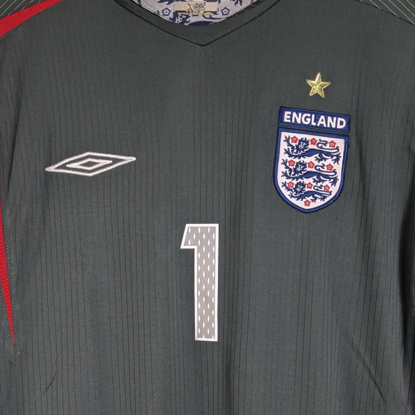 Original England 2006 GK - James #1 Size L (Long Sleeve)