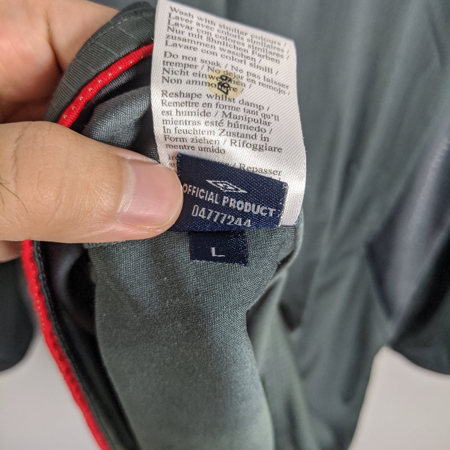 Original England 2006 GK - James #1 Size L (Long Sleeve)