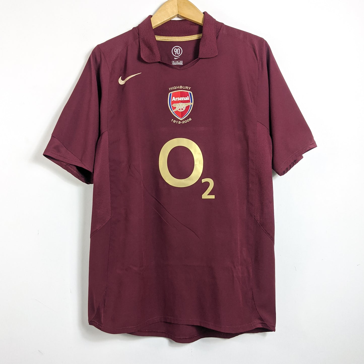 Original Arsenal 2005/06 Home - Reyes #9 Size M