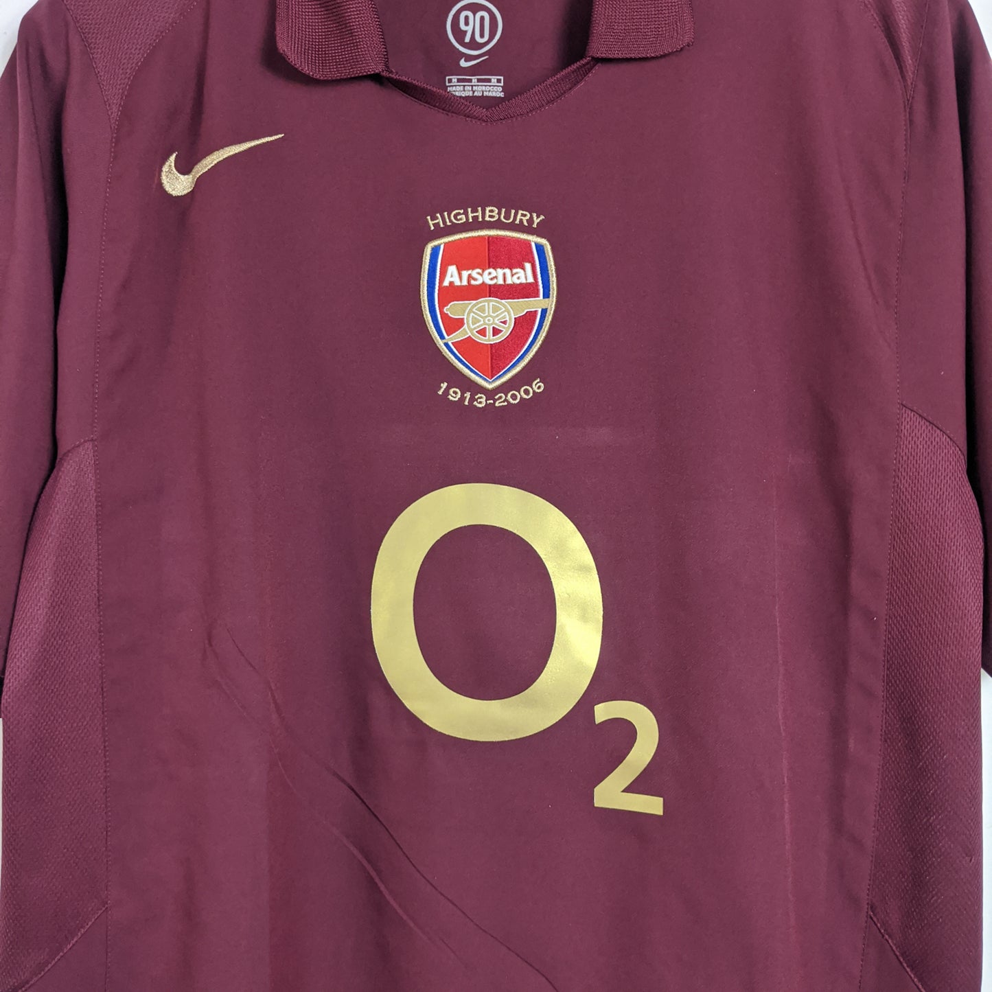 Original Arsenal 2005/06 Home - Reyes #9 Size M