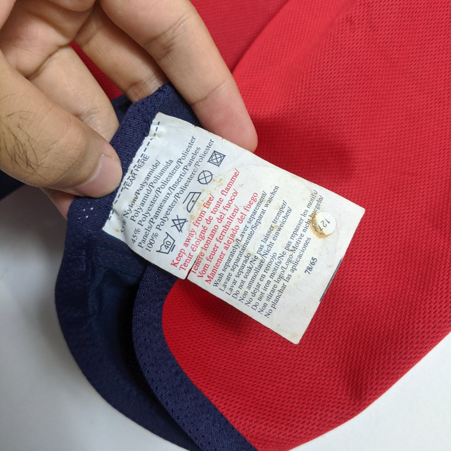 Original England 2002 Away - Owen #10 Size L