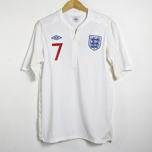 Original England 2010 Home - Beckham #7 Size M
