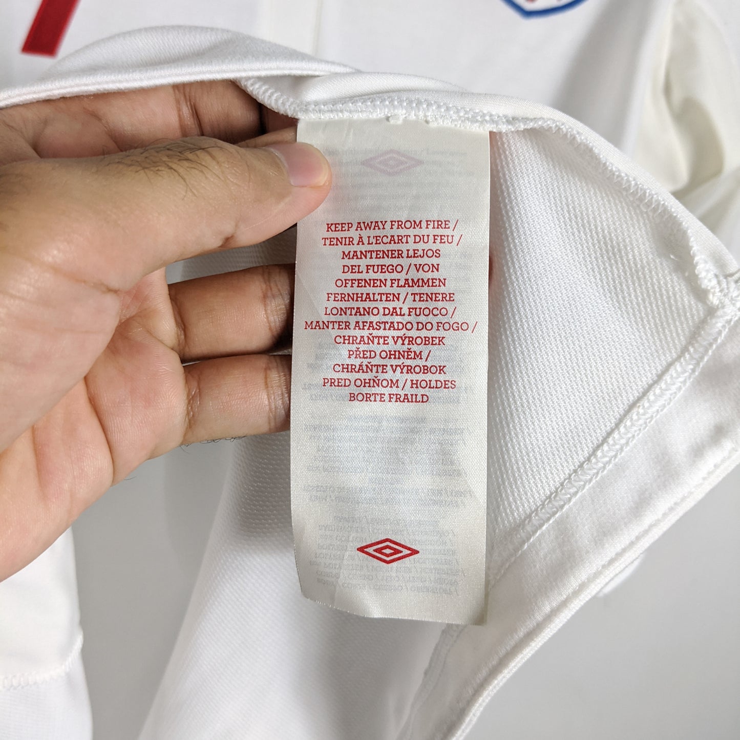 Original England 2010 Home - Beckham #7 Size M