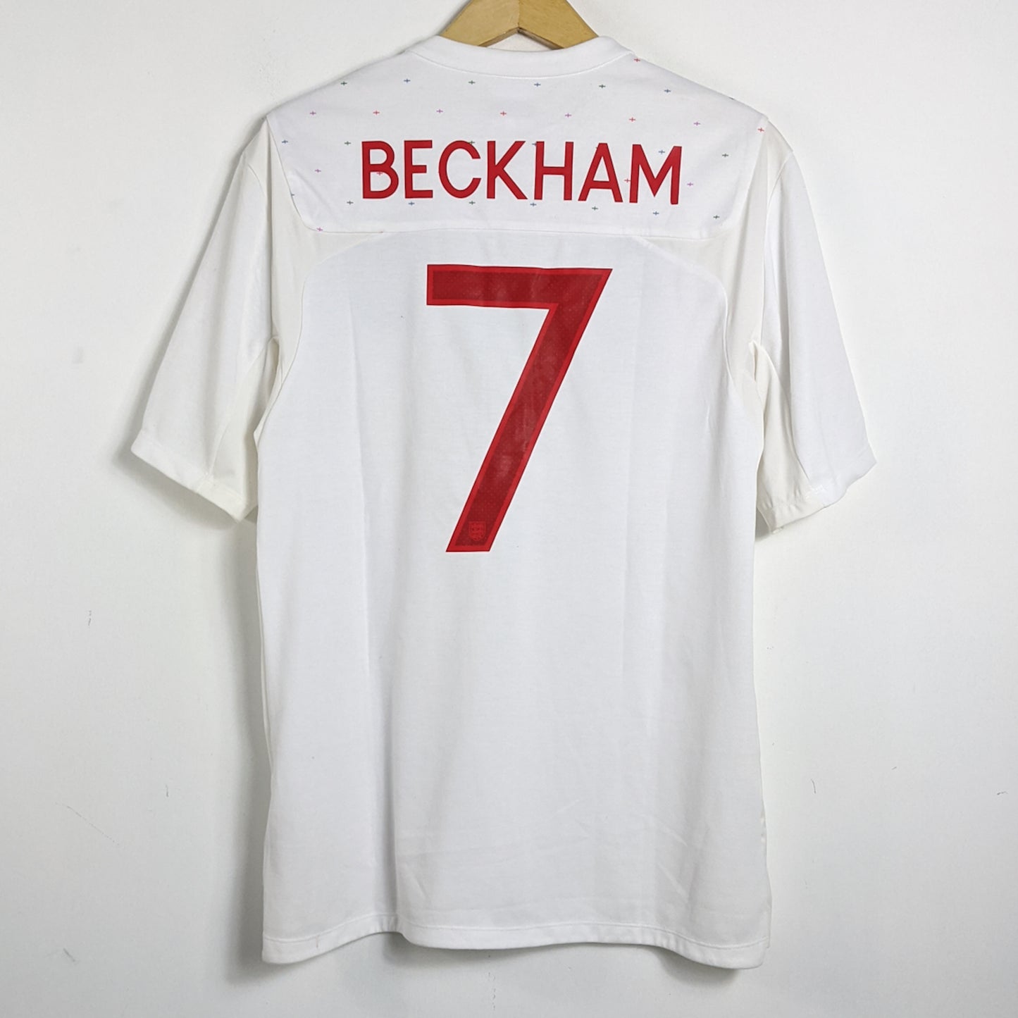 Original England 2010 Home - Beckham #7 Size M