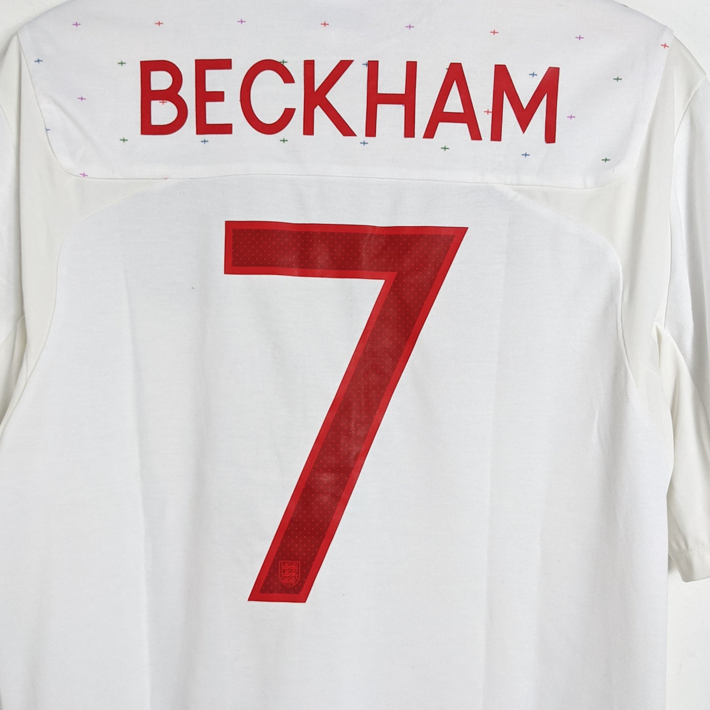 Original England 2010 Home - Beckham #7 Size M