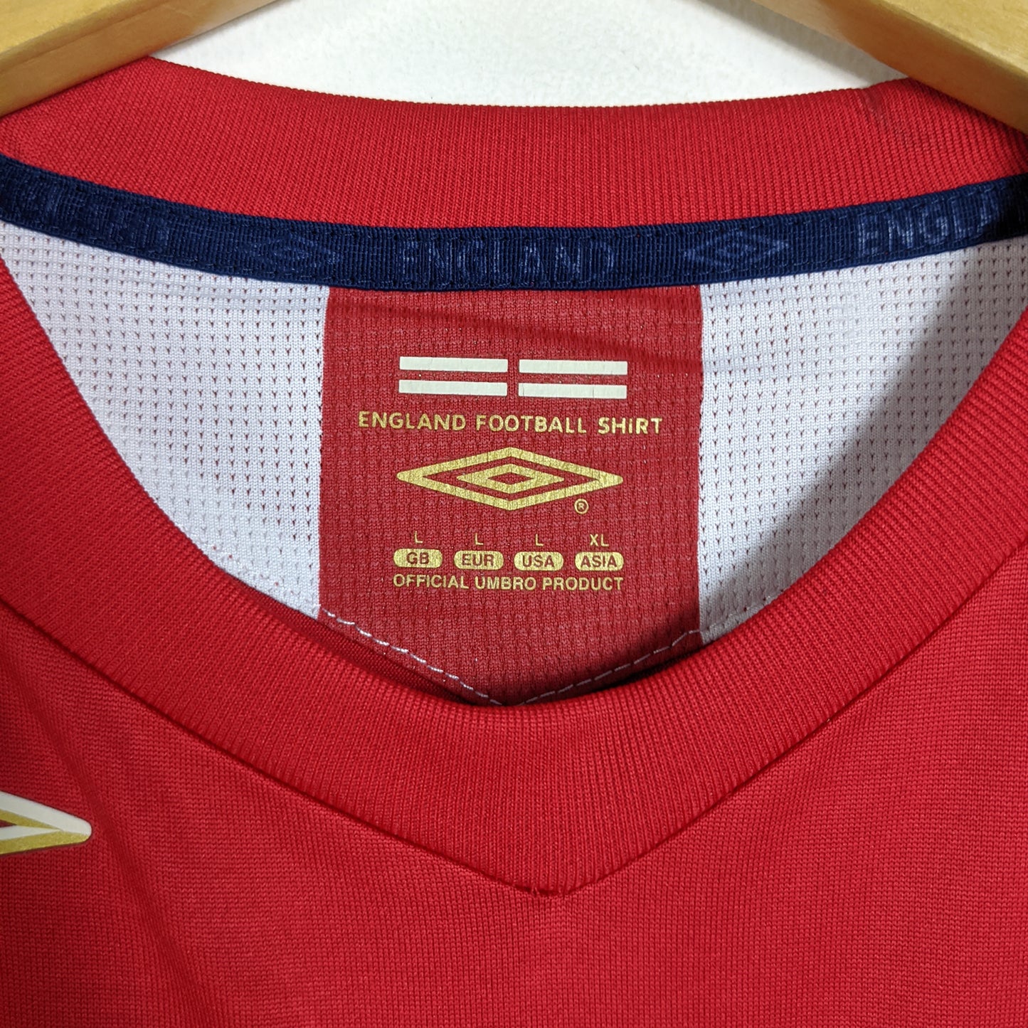 Original England 2006 Away - Beckham #7 Size L