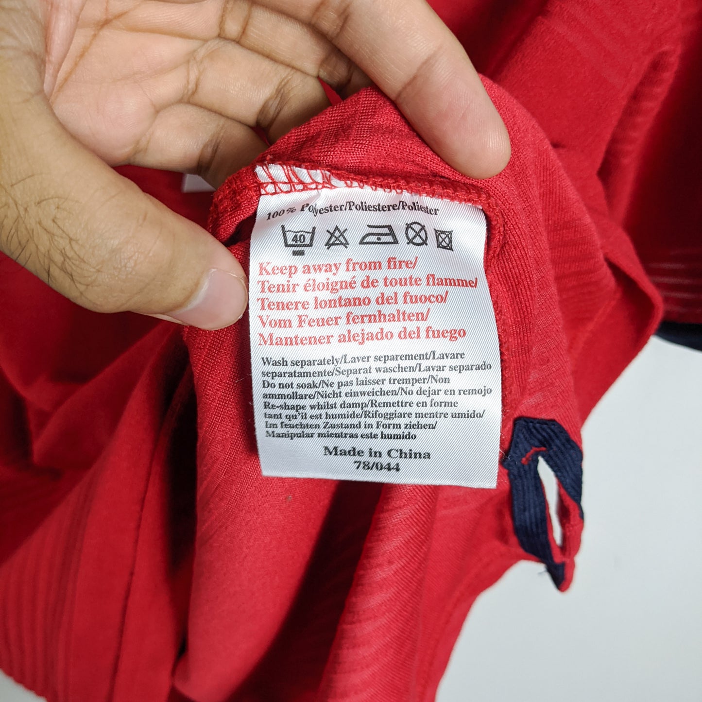 Original England 2000 Away - Beckham #7 Size L