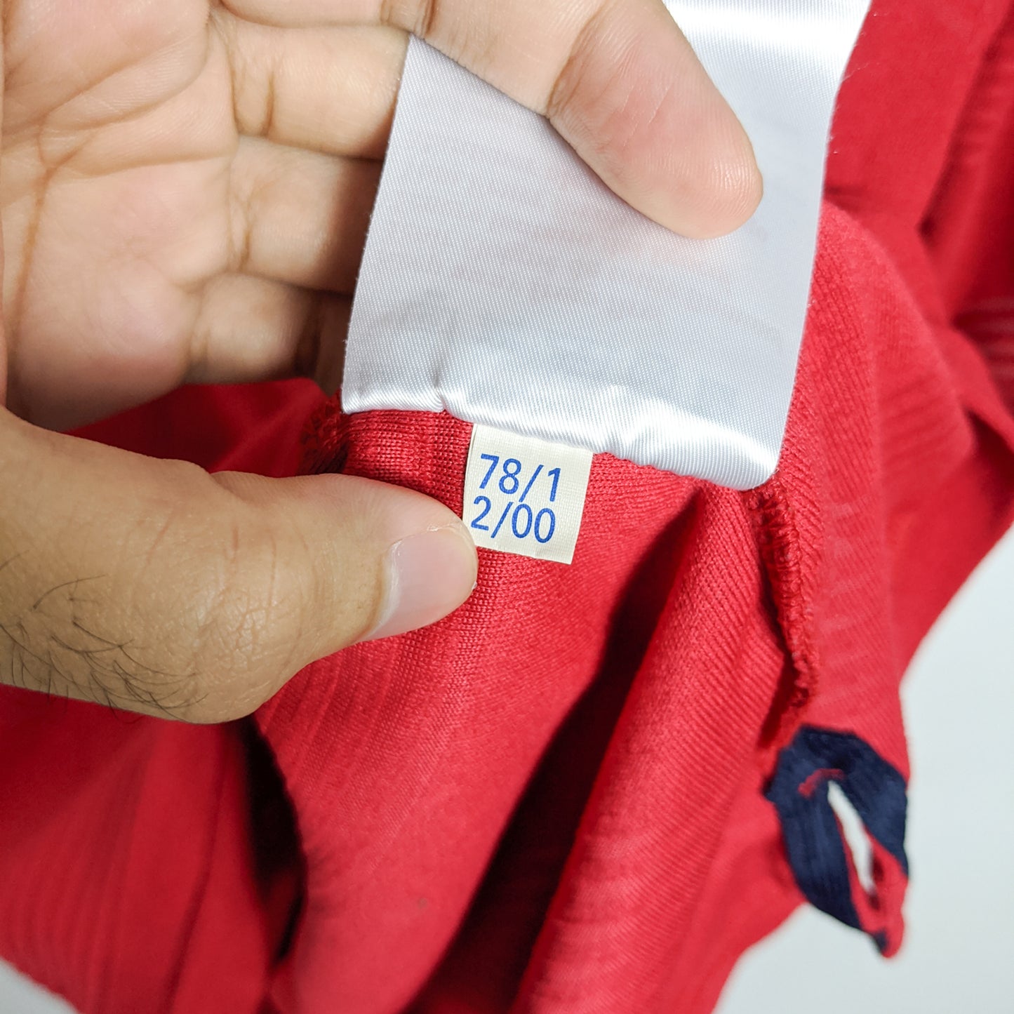 Original England 2000 Away - Beckham #7 Size L