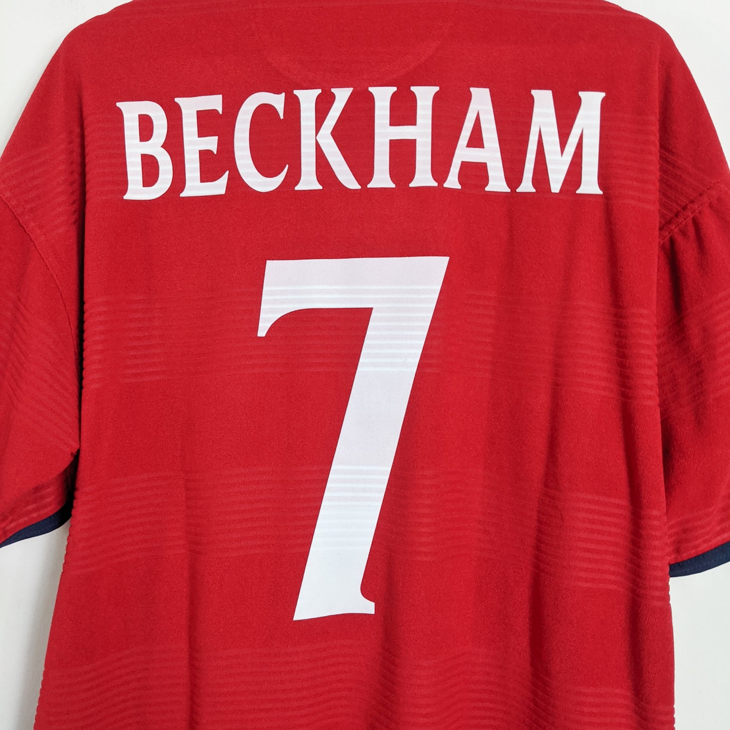 Original England 2000 Away - Beckham #7 Size L