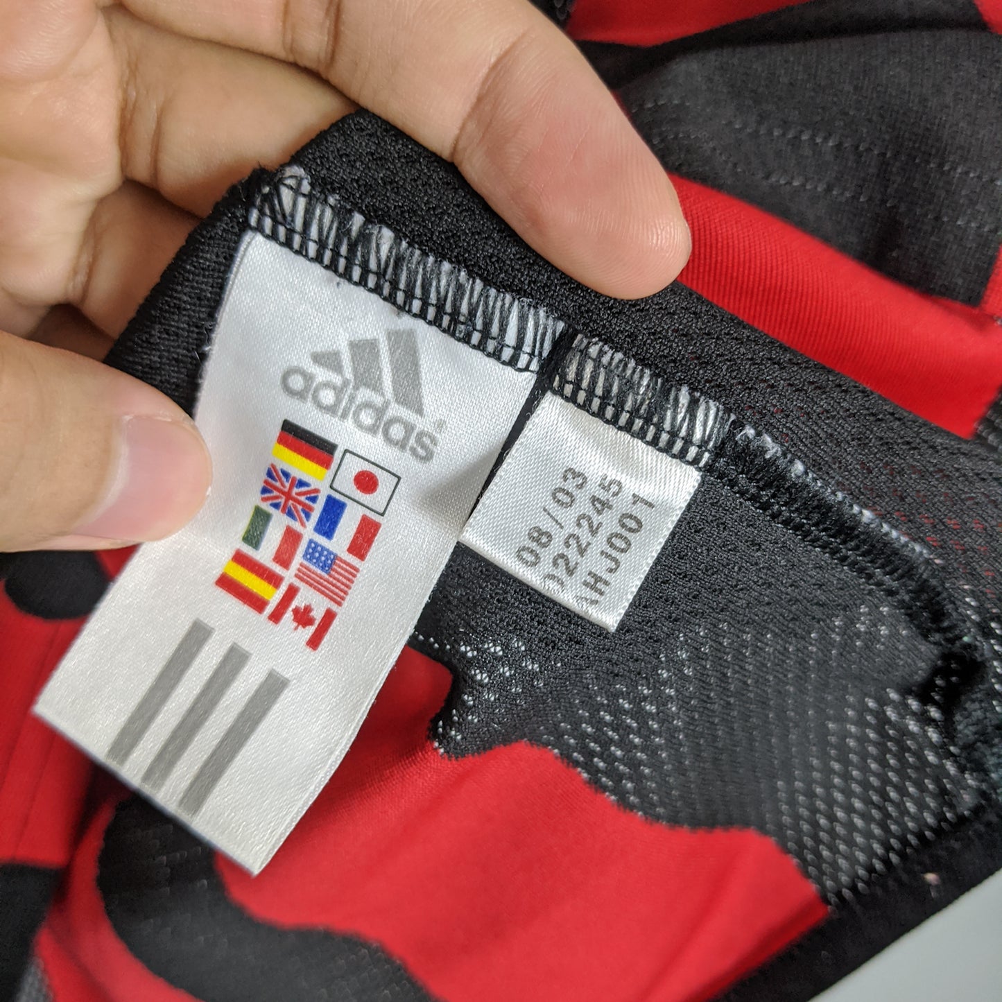 Original AC Milan 2003/04 Home - Maldini #3 Size S