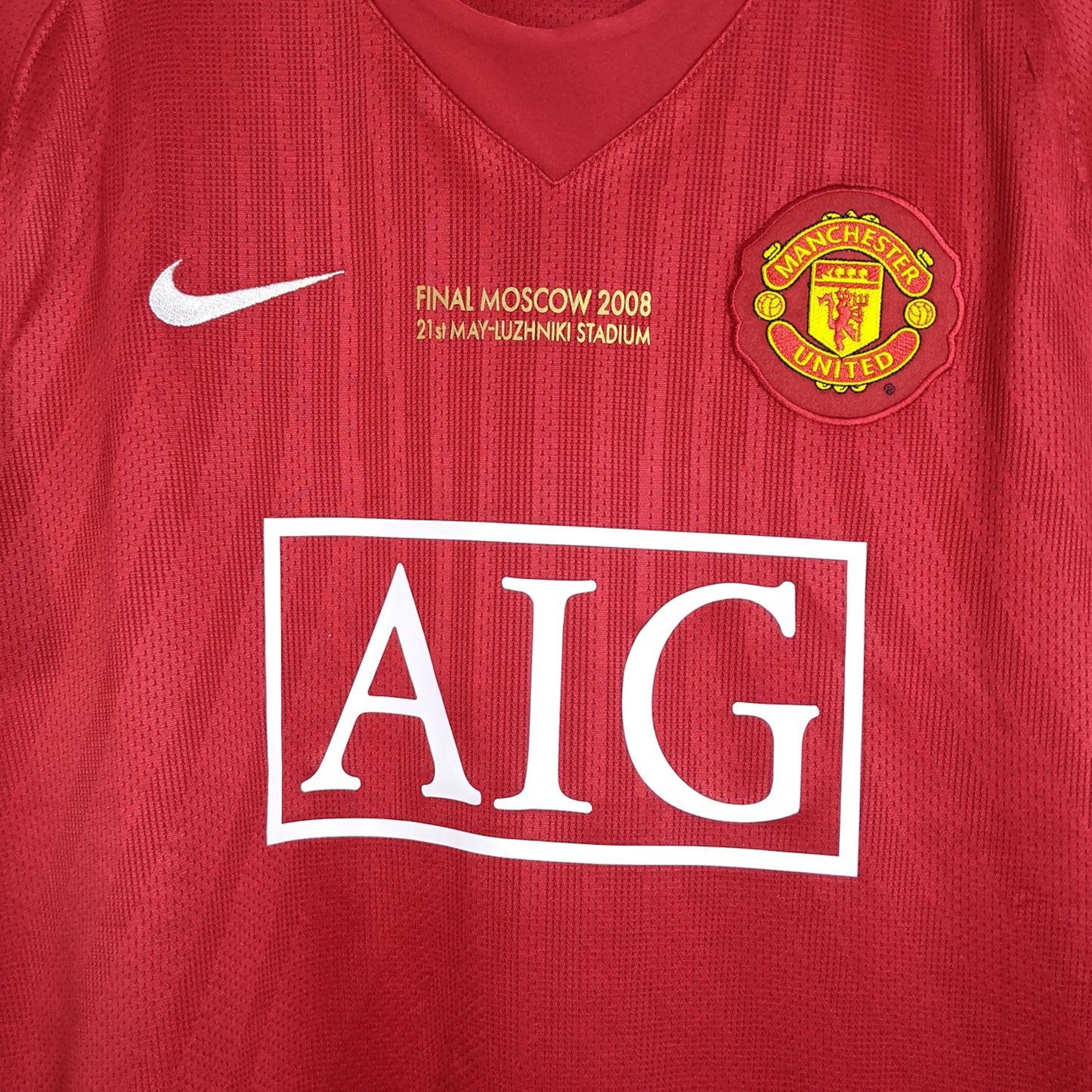 Original Manchester United 2007/08 Home - Ronaldo #7 Size L