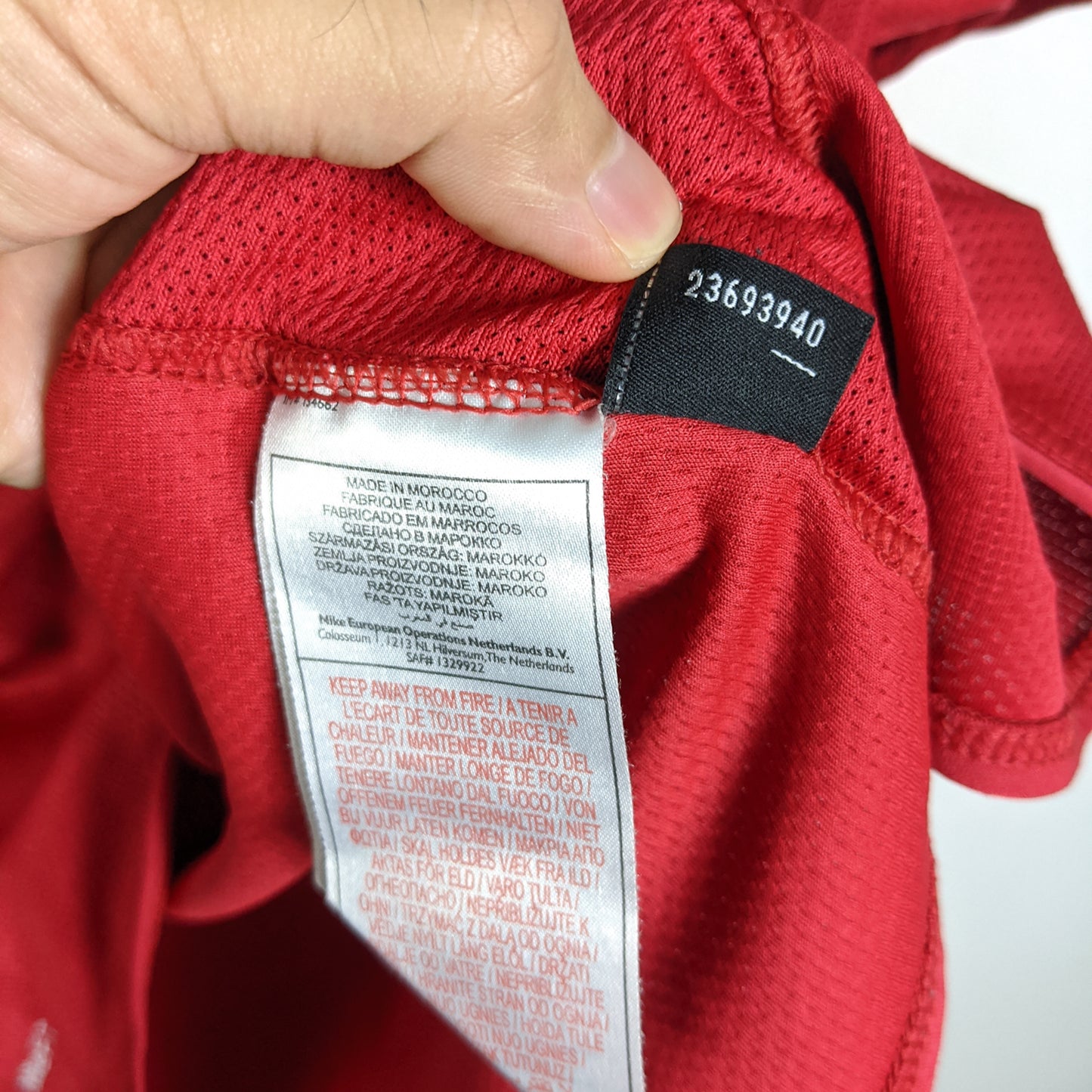 Original Manchester United 2007/08 Home - Ronaldo #7 Size L