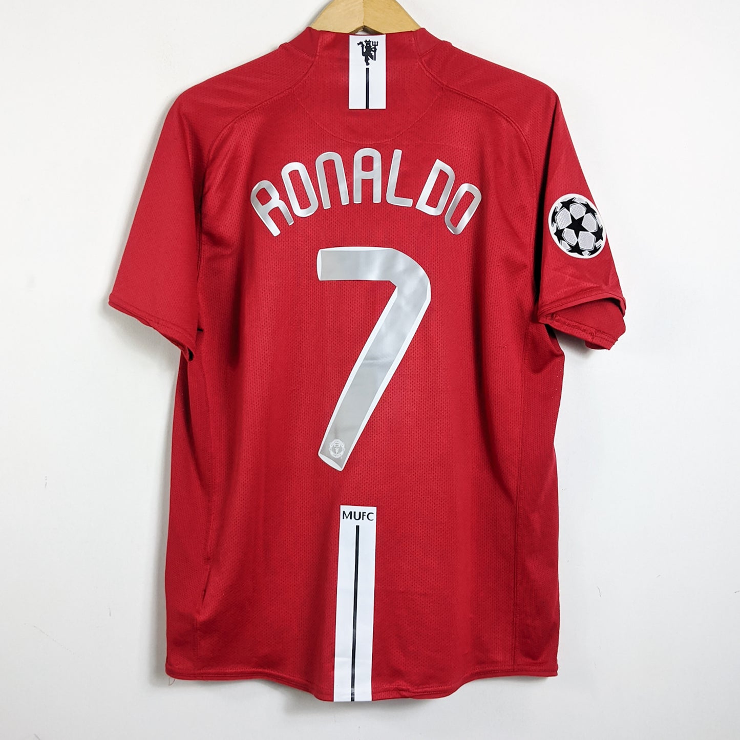 Original Manchester United 2007/08 Home - Ronaldo #7 Size L