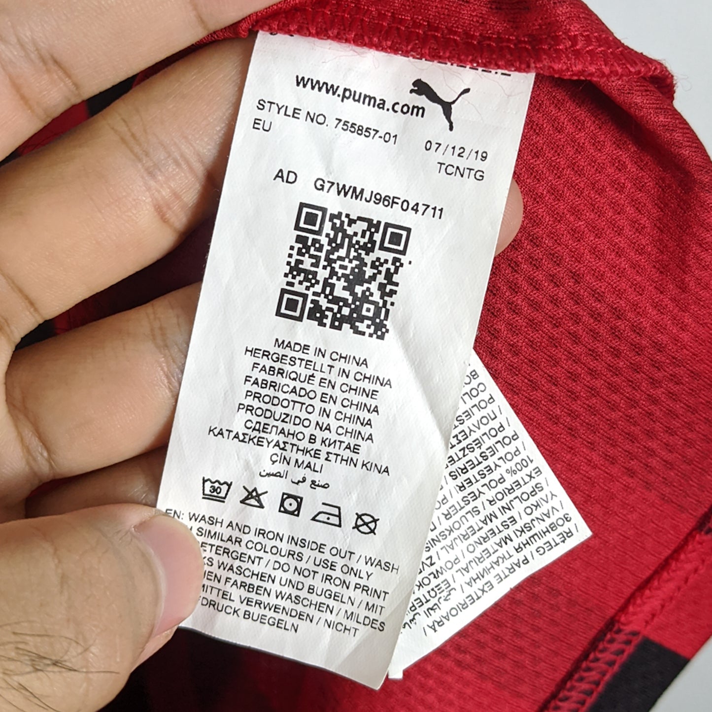 Original AC Milan 2019/20 Home - Ibrahimovic #21 Size XL