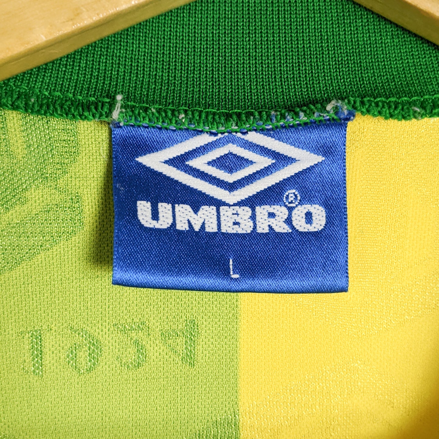 Original Manchester United 1992/94 Third - Beckham #28 Size L (Long Sleeve) (Template)