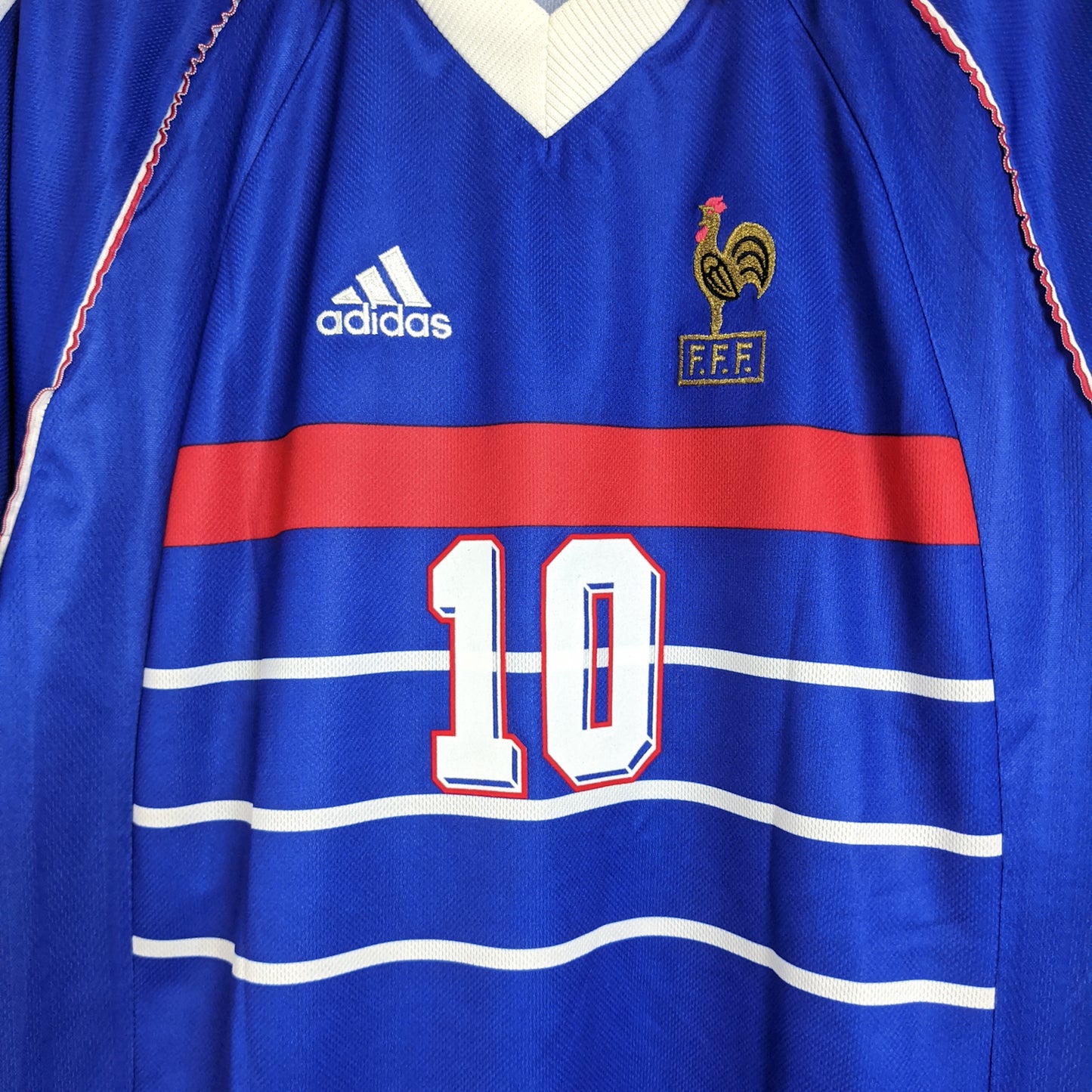Original France 1998 Home - Zidane #10 Size L