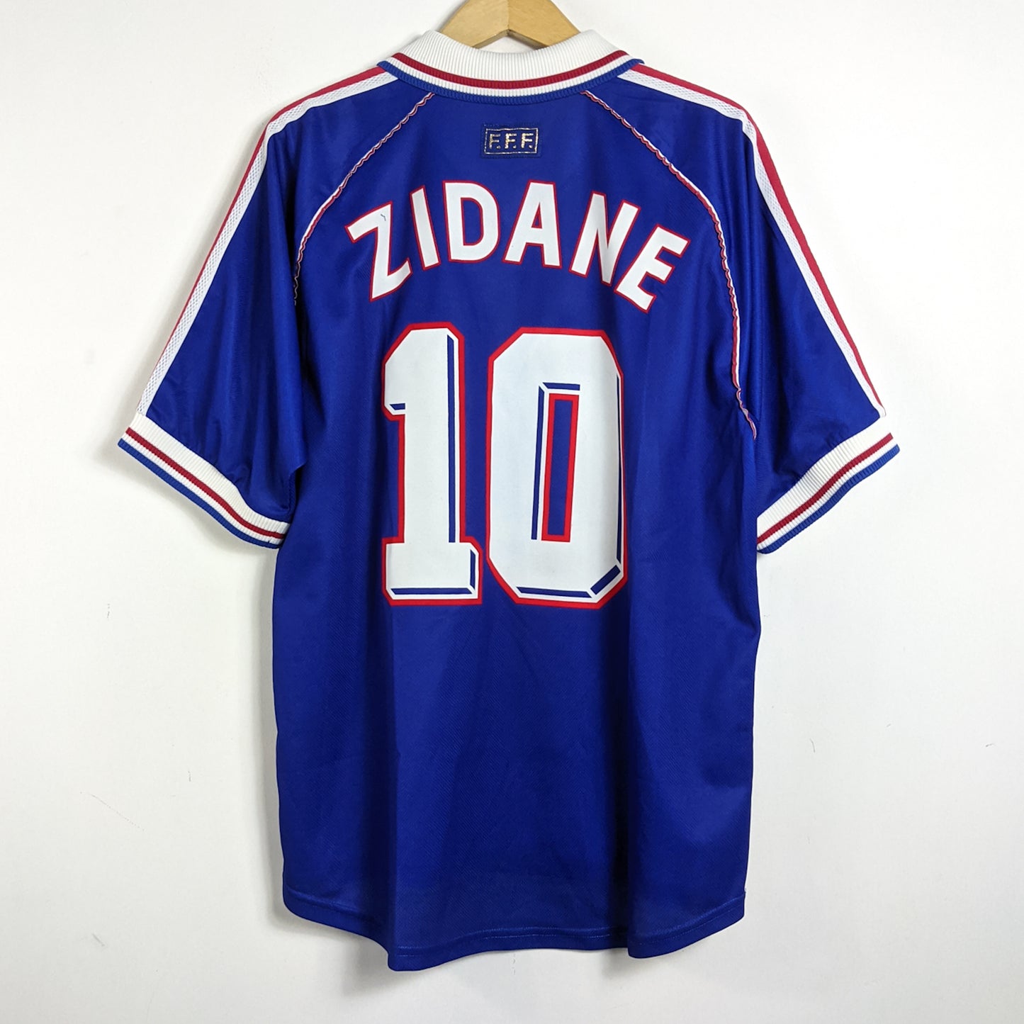 Original France 1998 Home - Zidane #10 Size L