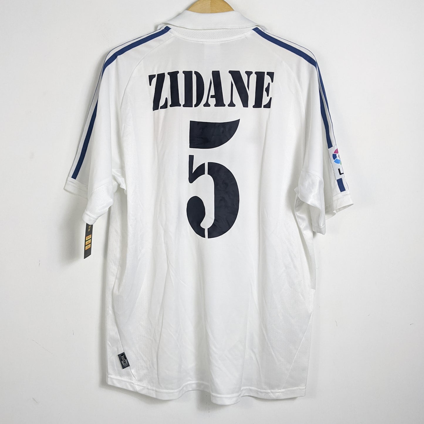 Original Real Madrid 2001/02 Home - Zidane #5 Size L