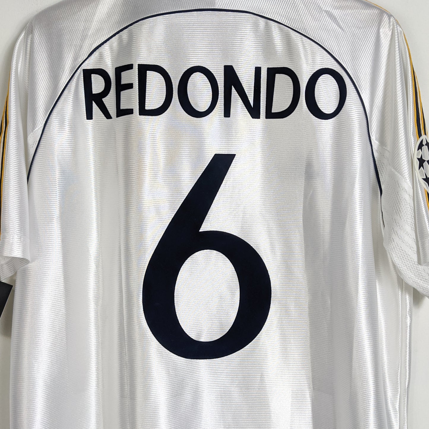 Original Real Madrid 1999/00 Home - Redondo #6 Size XL (Reissue)