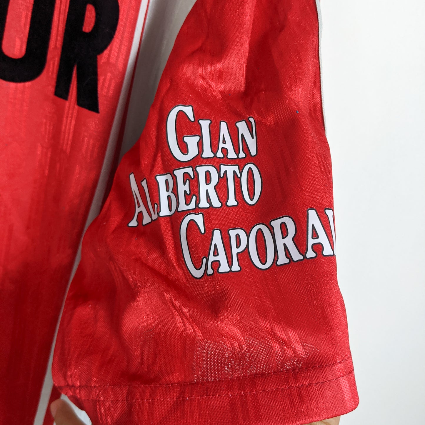 Original AS Monaco 1996/97 Home - Henry #12 Size XL