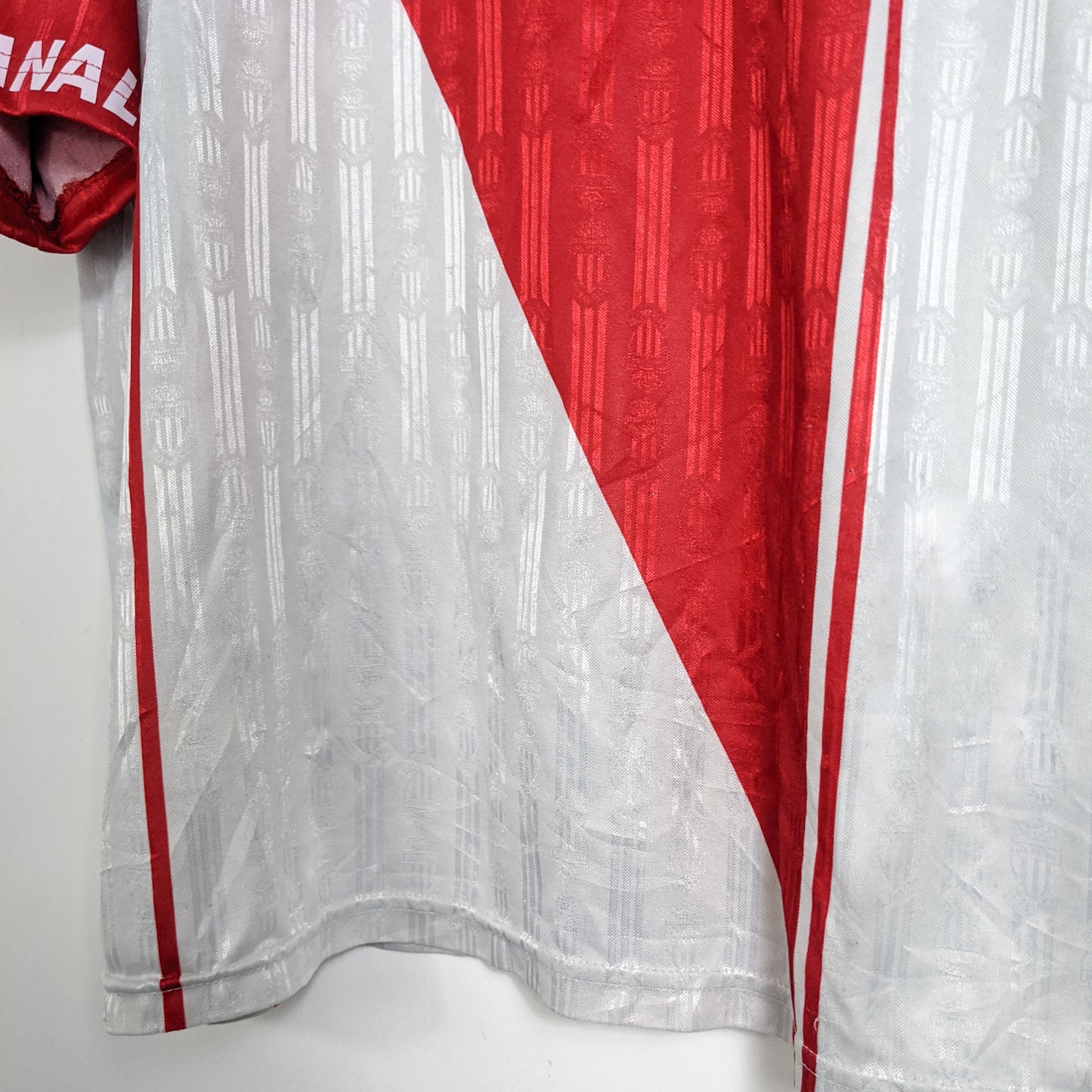 Original AS Monaco 1996/97 Home - Henry #12 Size XL