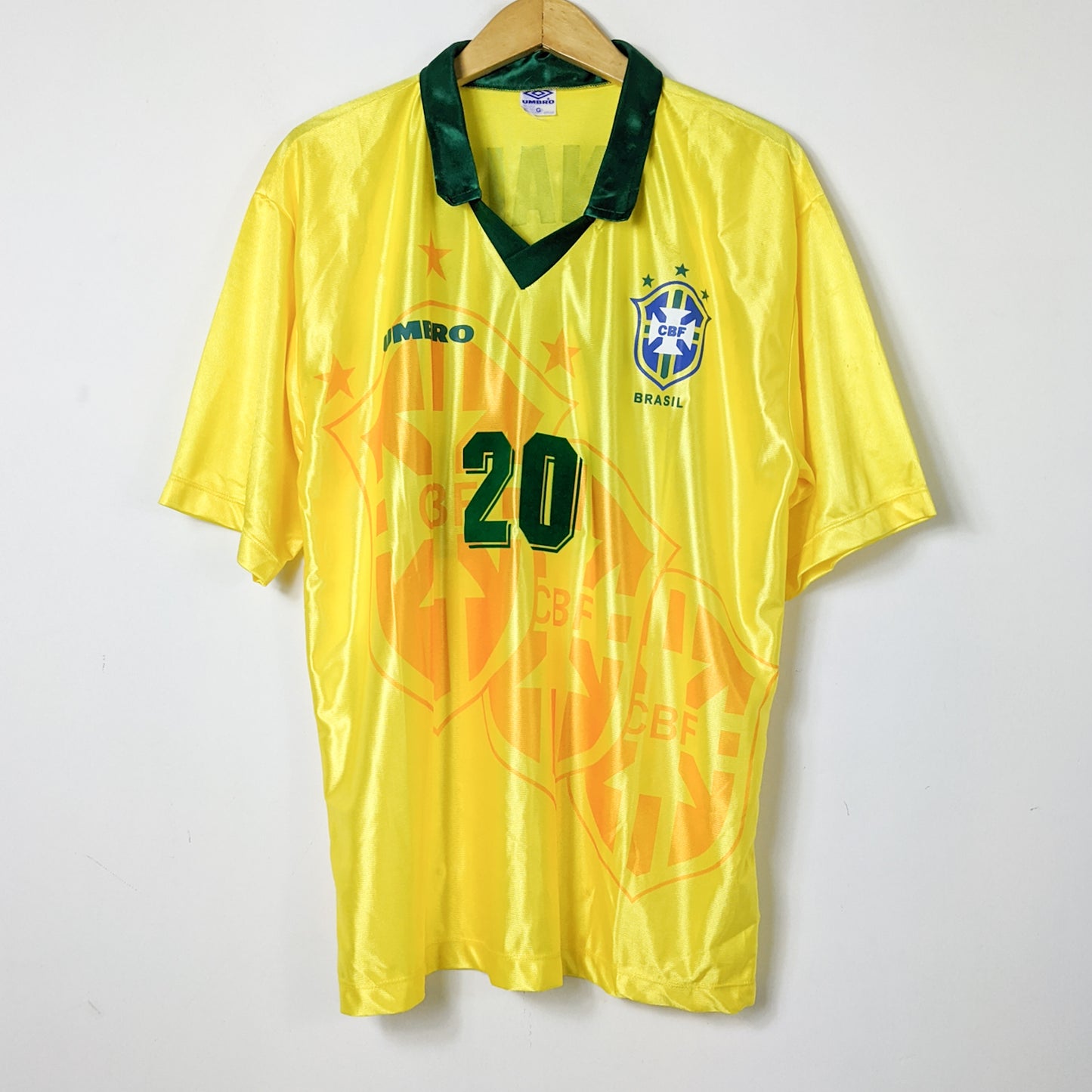 Original Brazil 1994 Home - Ronaldo #20 Size XL
