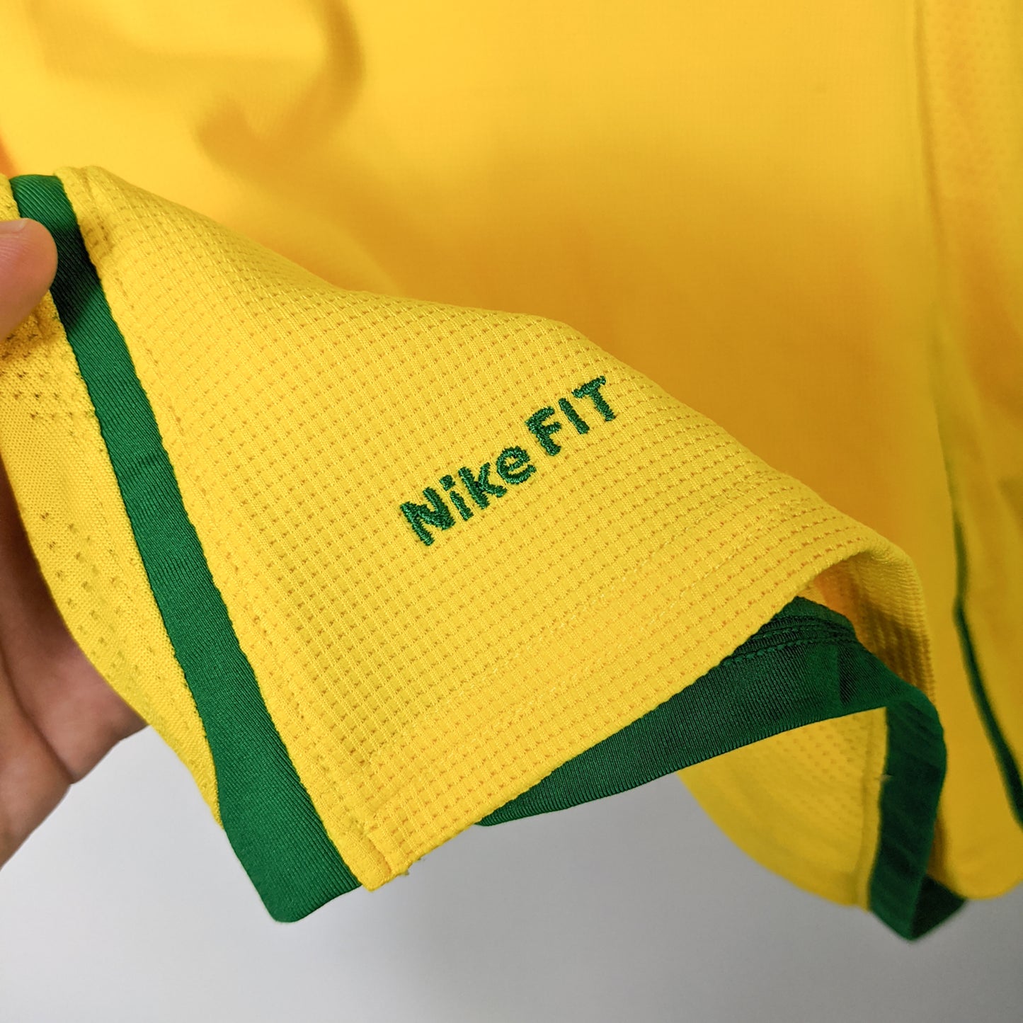 Original Brazil 2008/09 Home - Ronaldinho #10 Size M (Player Issue)