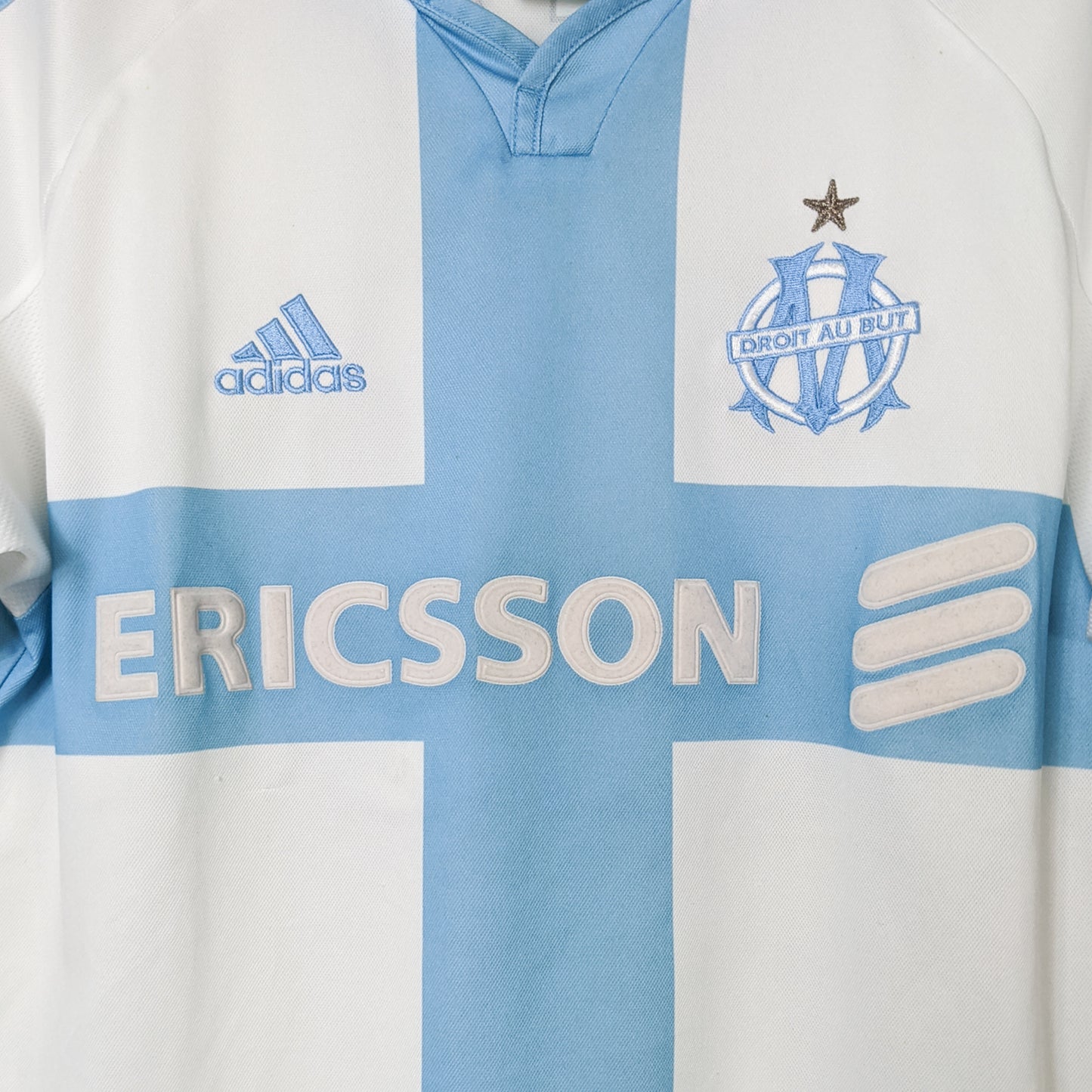 Original Marseille 2000/01 Home - Weah #29 Size S fit M