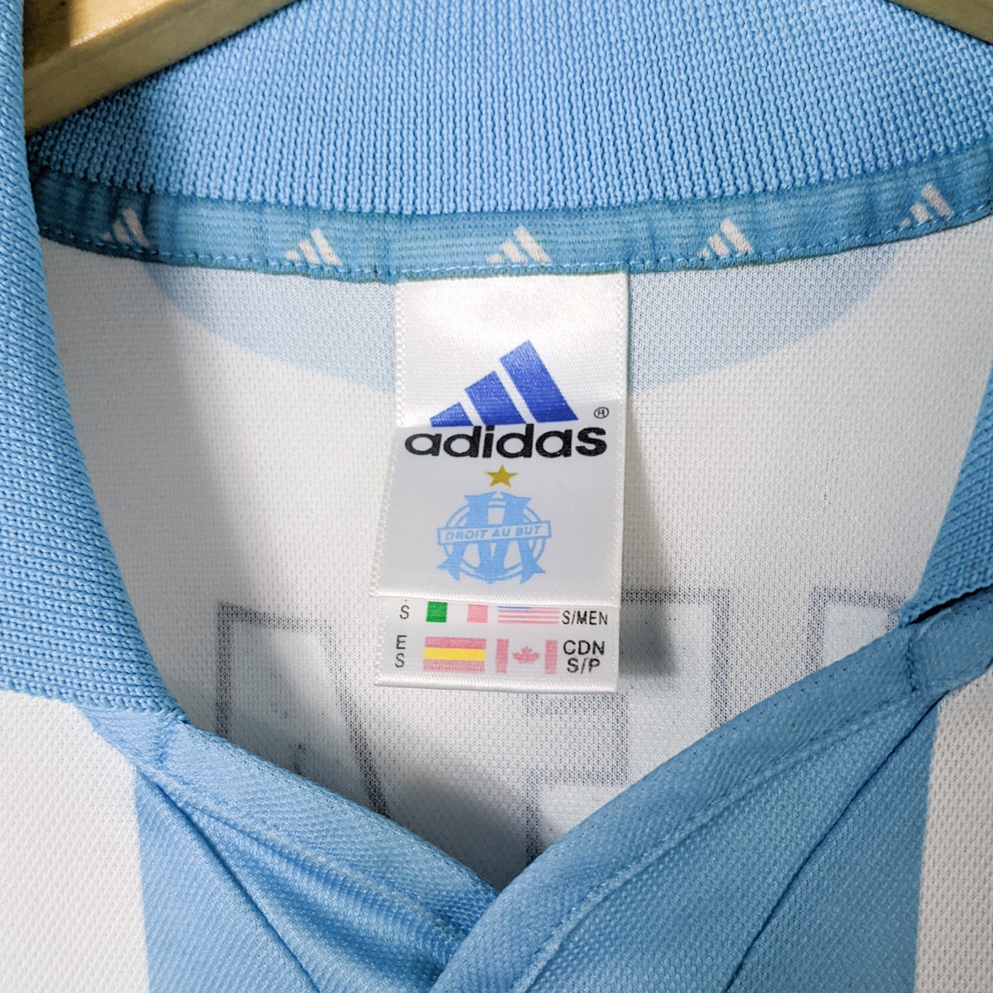 Original Marseille 2000/01 Home - Weah #29 Size S fit M