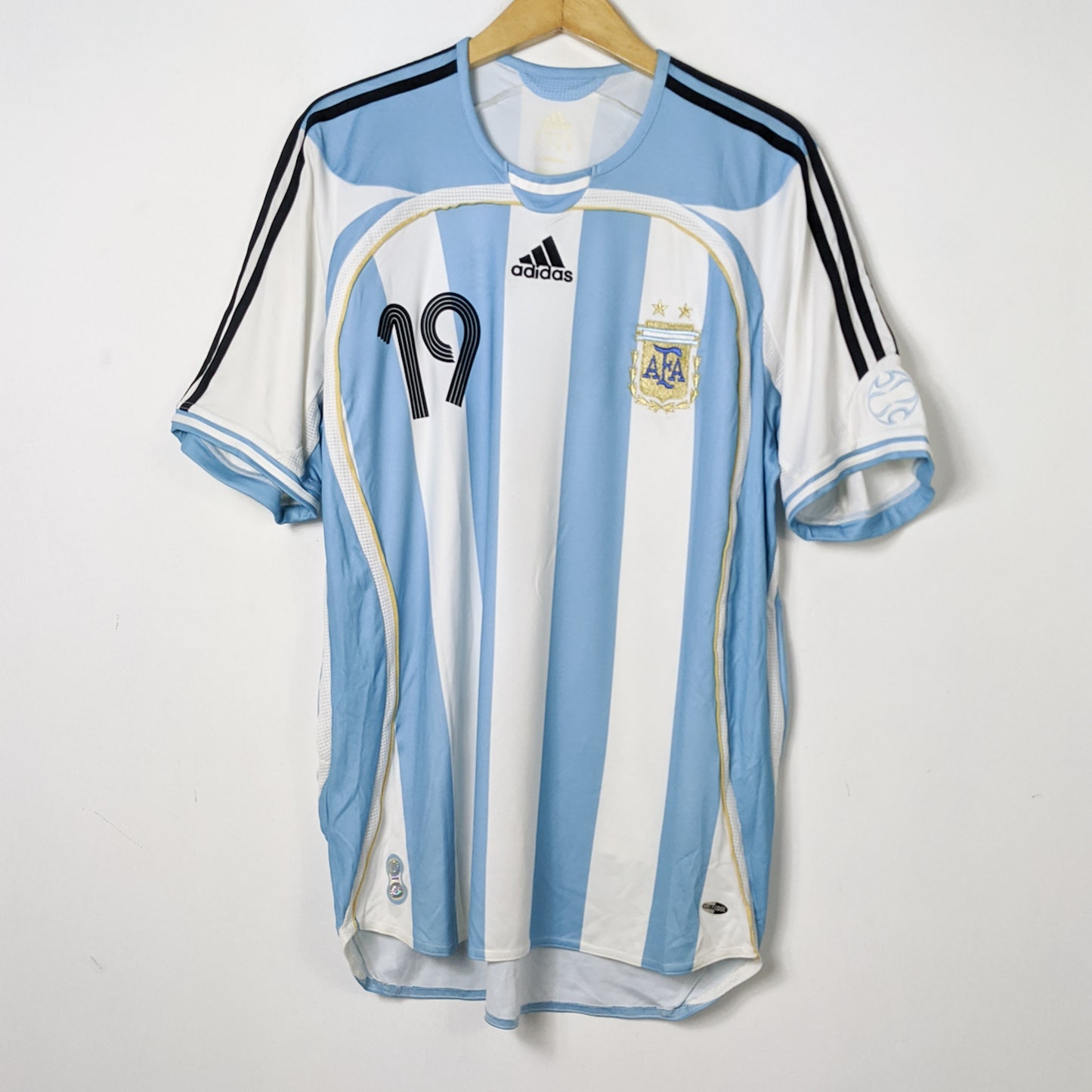 Original Argentina 2006 Home - Messi #19 Size L