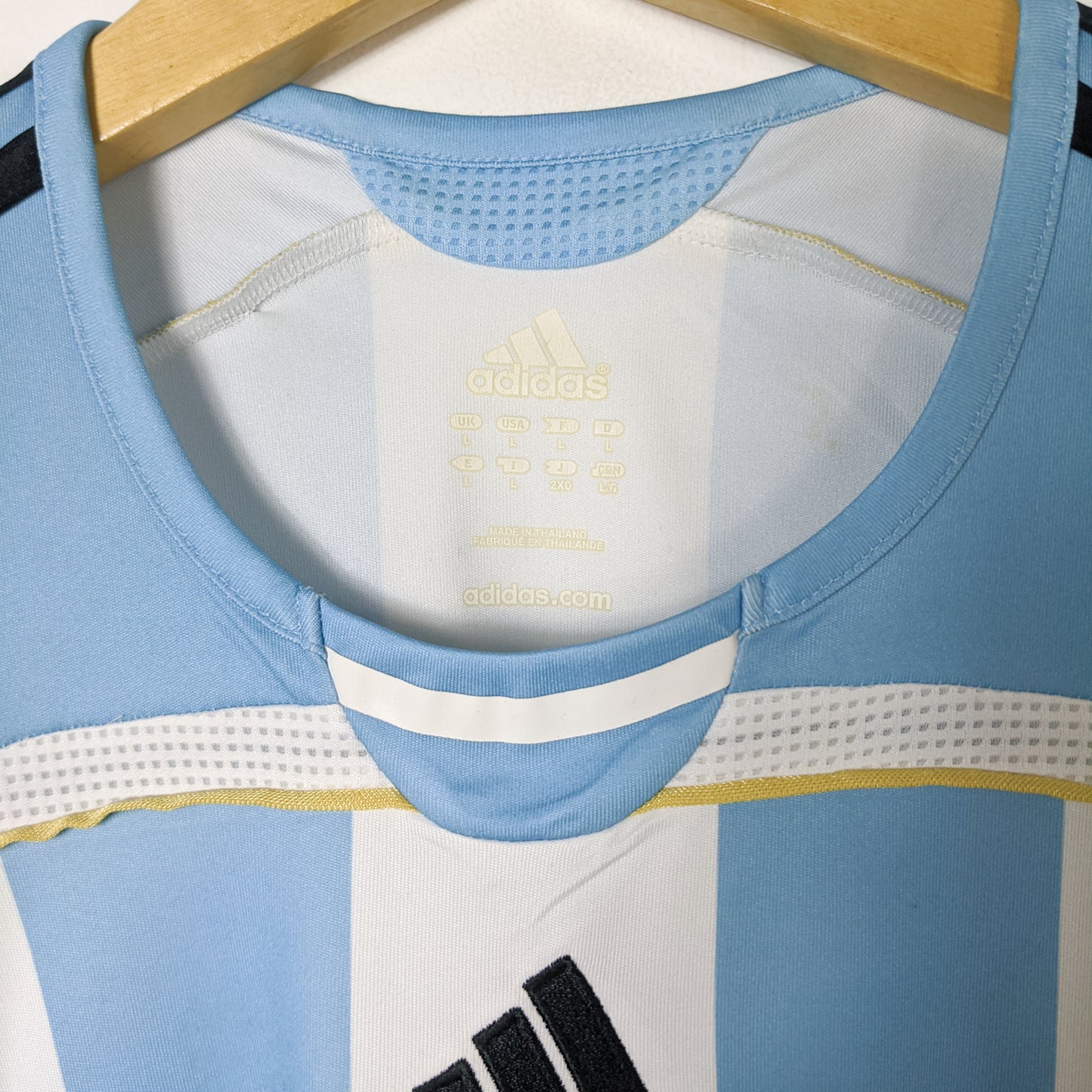 Original Argentina 2006 Home - Messi #19 Size L