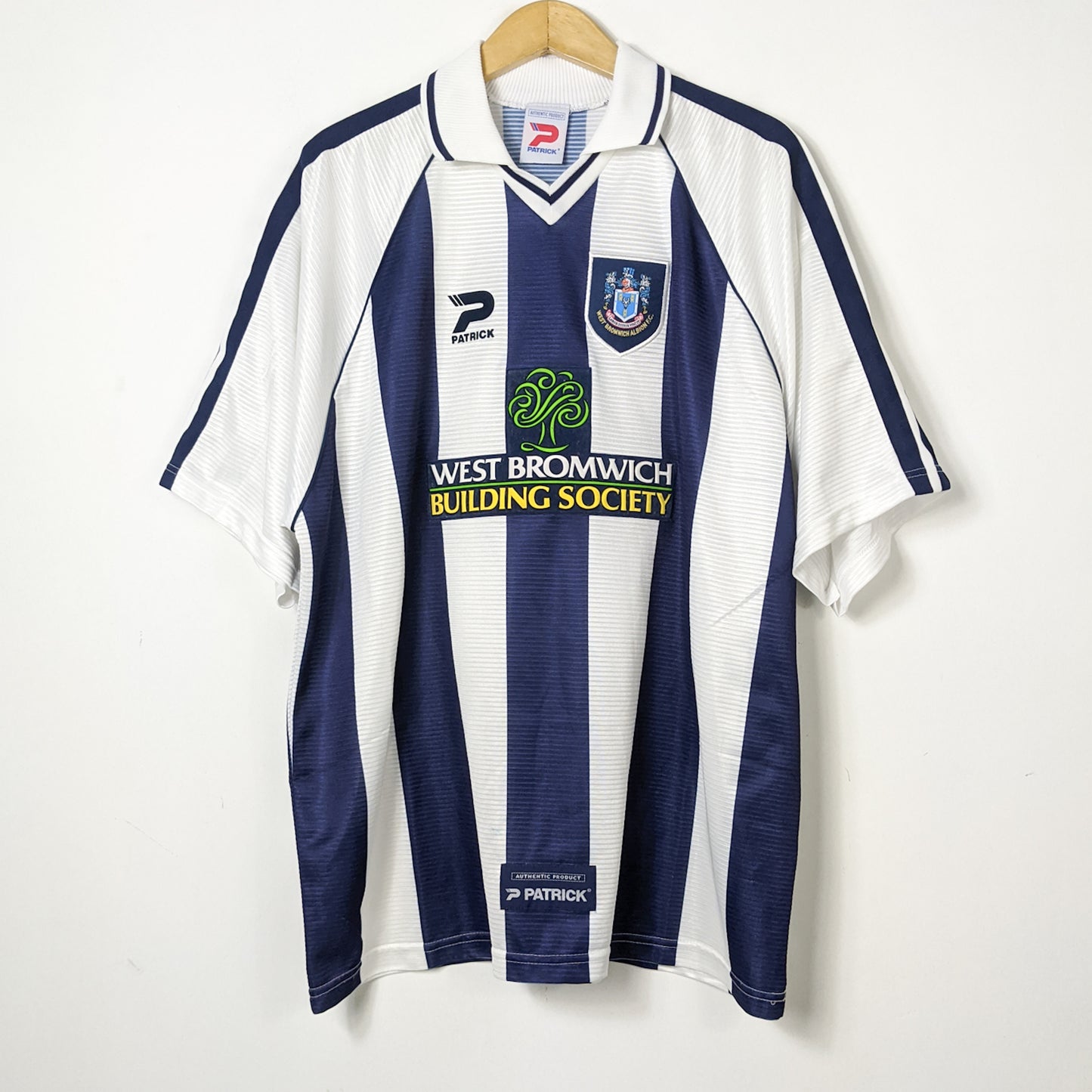 Original West Bromwich Albion - 1998/00 Home - Maresca #14 Size XXL