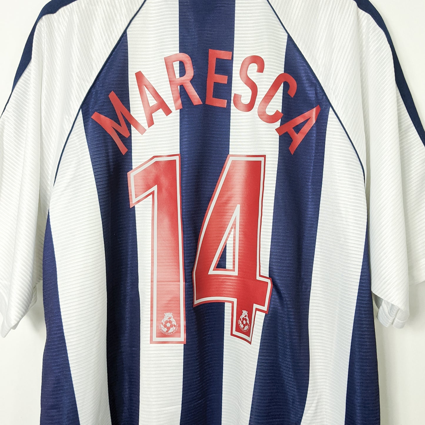 Original West Bromwich Albion - 1998/00 Home - Maresca #14 Size XXL