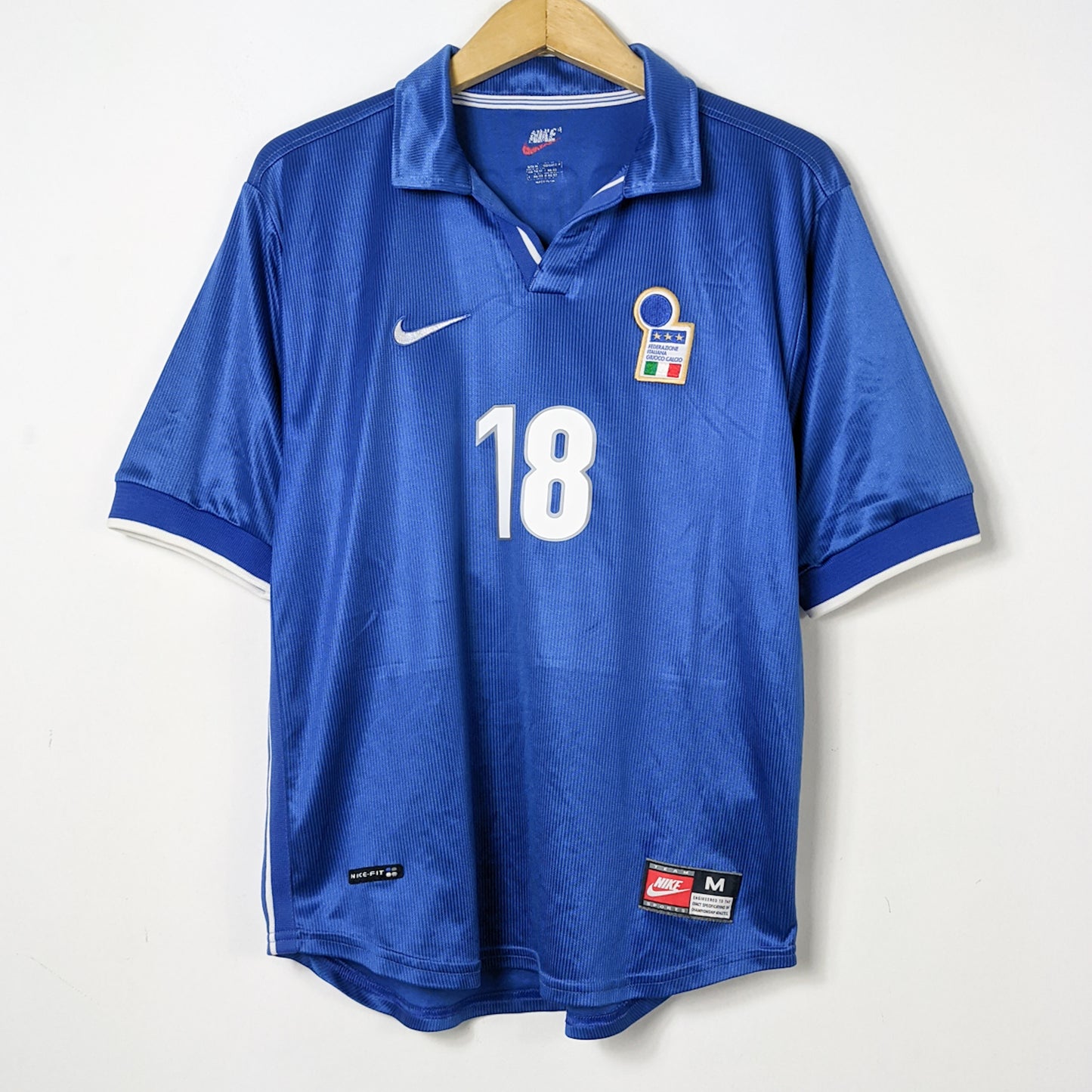Original Italy 1998 Home - Baggio.R #18 Size M